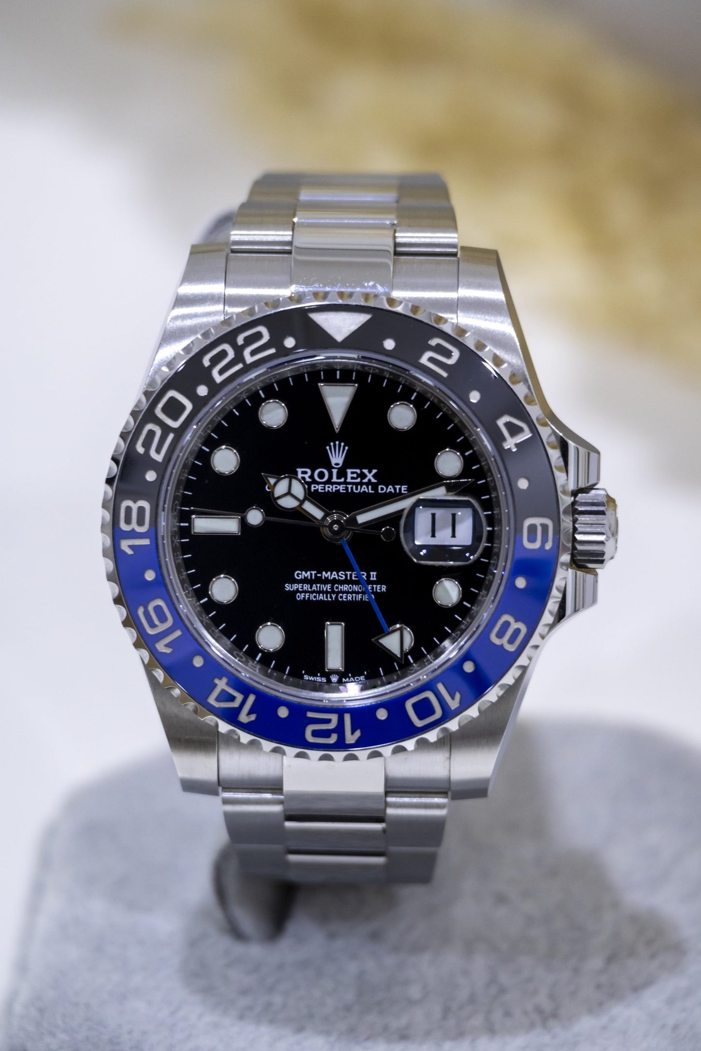 2021 Rolex GMT Master “Batman” Reference 126710BLNR