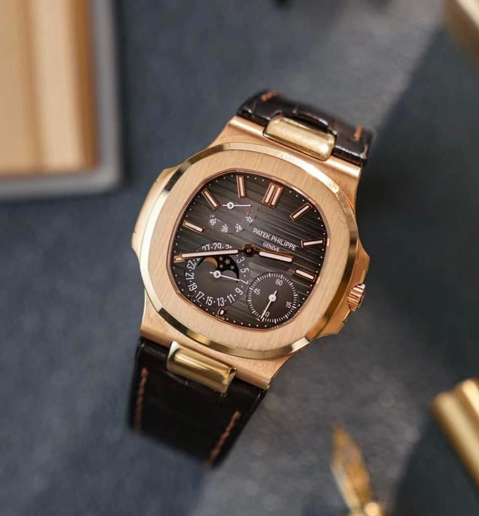 Patek Philippe Rose Gold 5712R-001 Leather Strap – Legendary