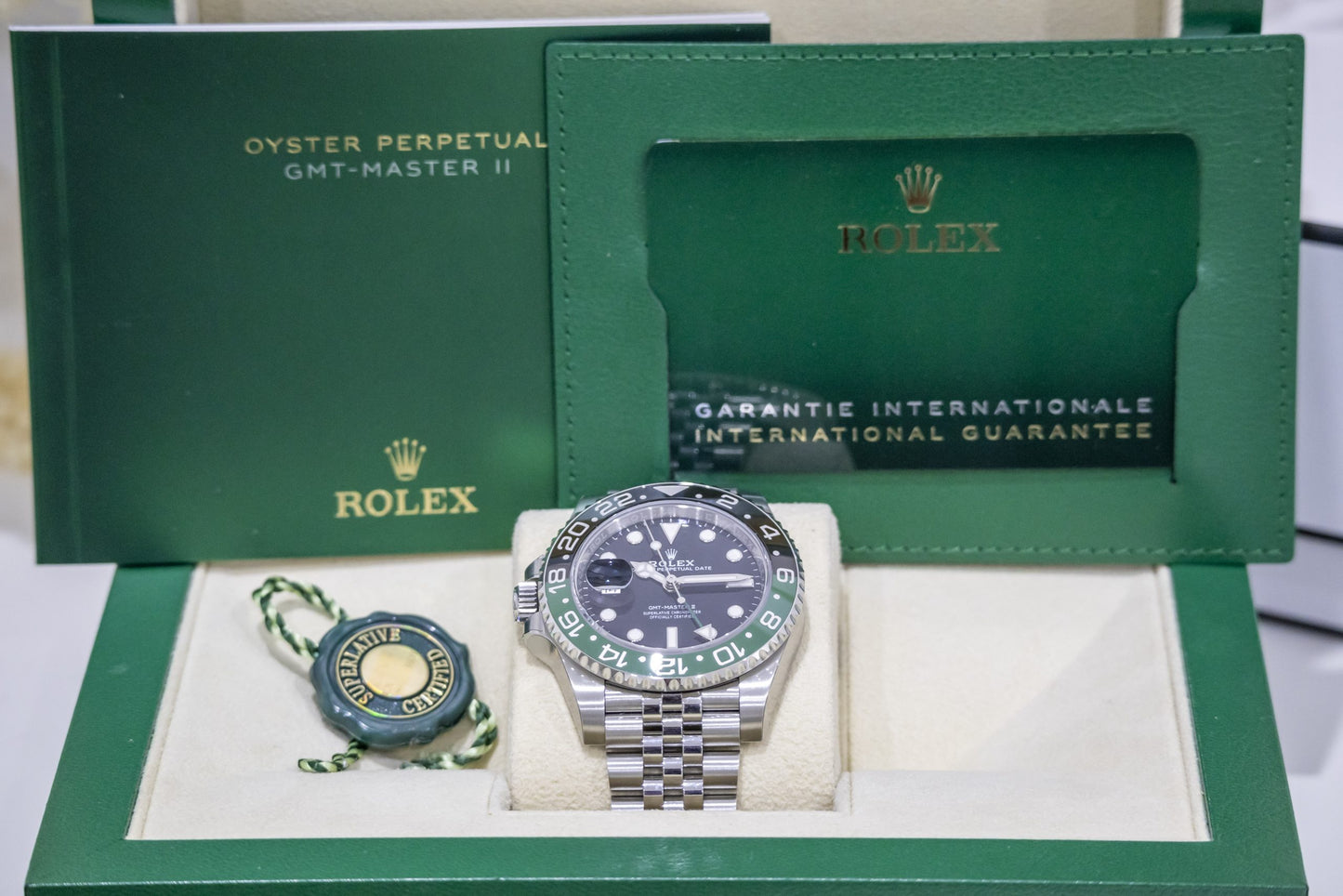 2024 Rolex GMT Master II “Sprite” Jubilee Reference 126720VTNR