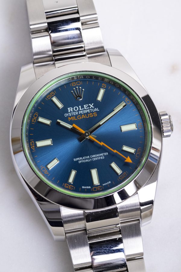 2022 Rolex Milgauss Z Blue Reference 116400GV