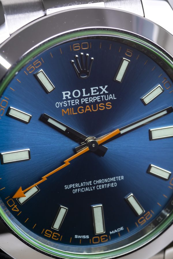 2022 Rolex Milgauss Z Blue Reference 116400GV