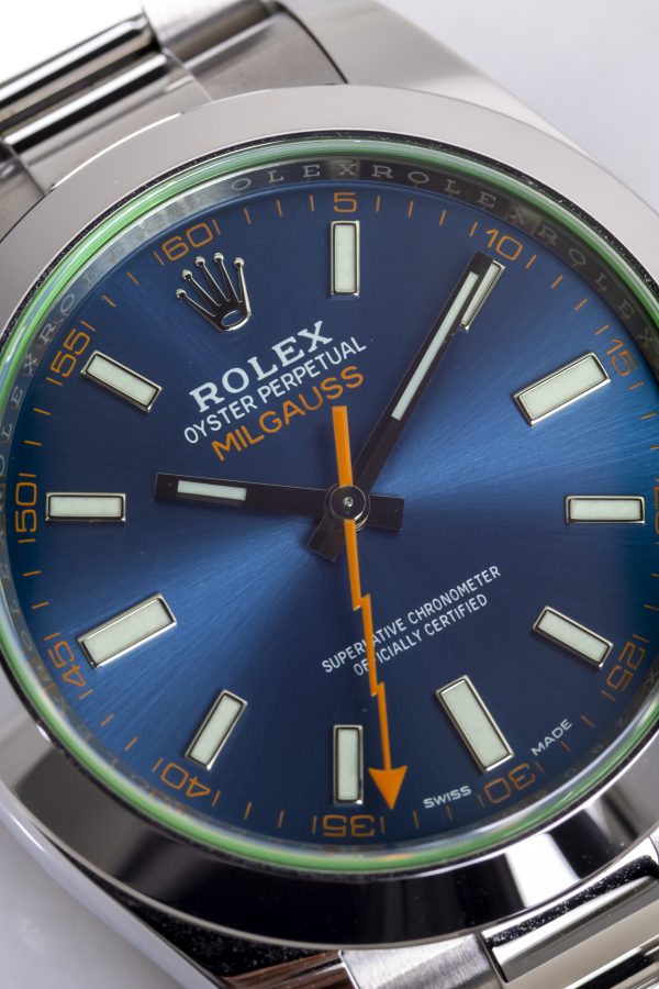 2022 Rolex Milgauss Z Blue Reference 116400GV