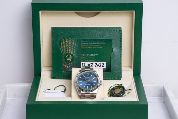 2022 Rolex Milgauss Z Blue Reference 116400GV
