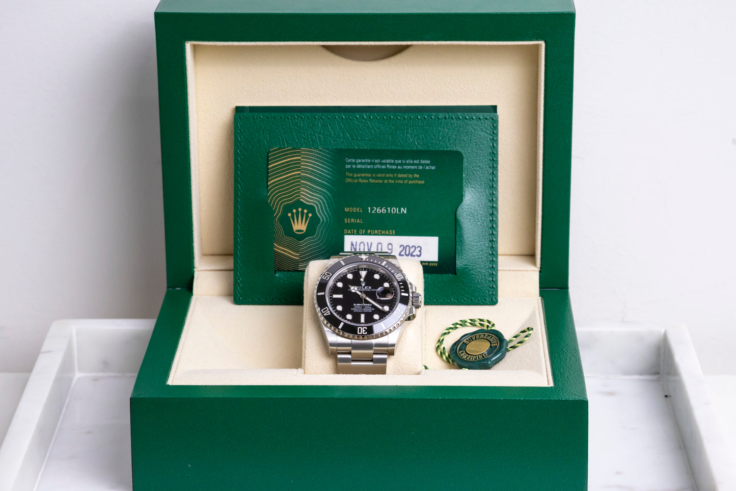 2023 Rolex Submariner Date 41mm Reference 126610LN