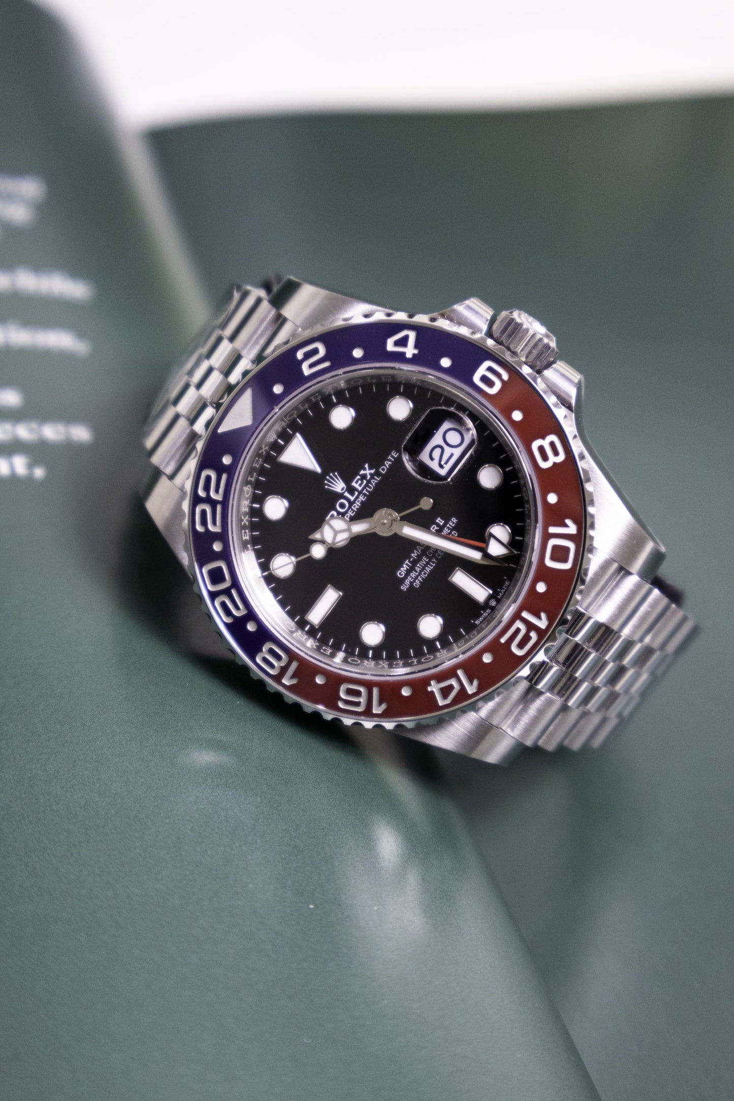 2023 Rolex GMT Master II “Pepsi” Jubilee Reference 126710BLRO