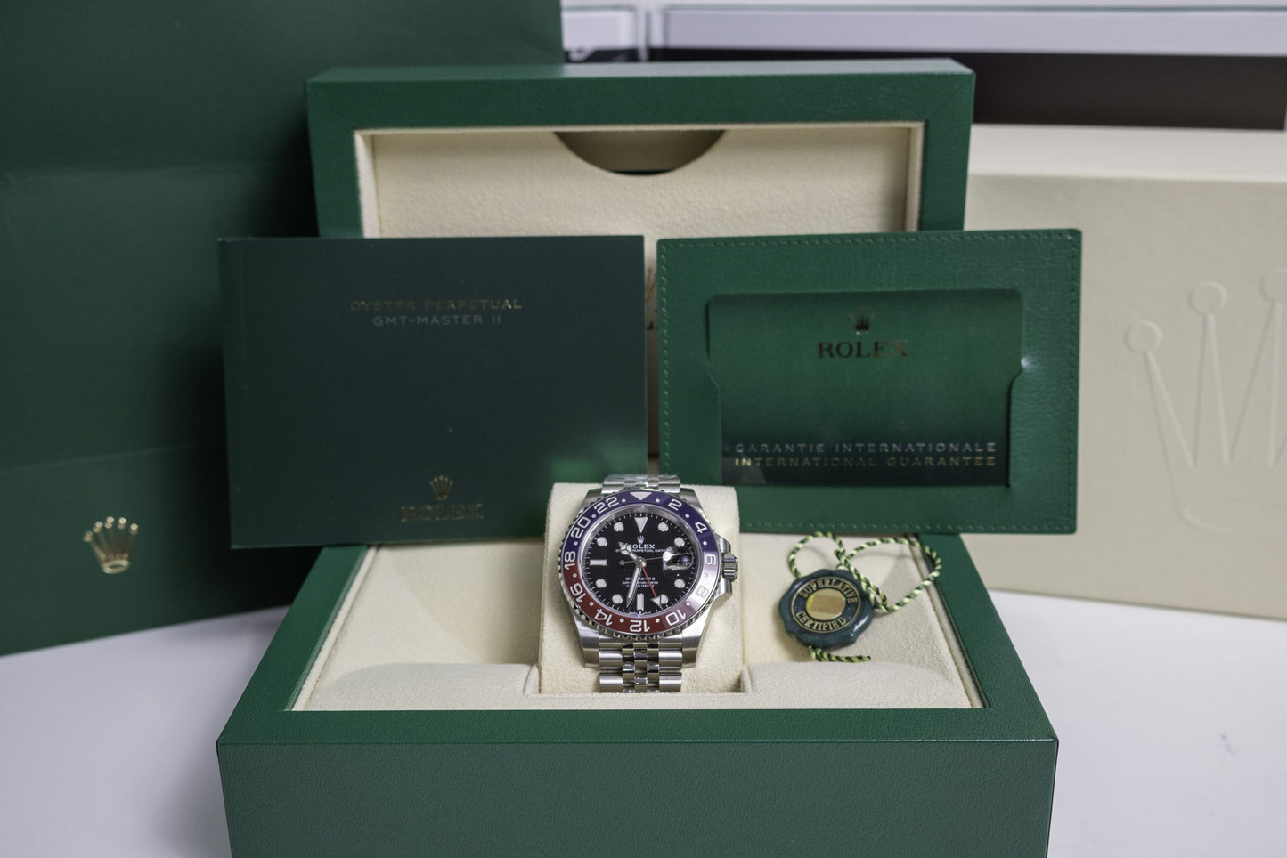 2023 Rolex GMT Master II “Pepsi” Jubilee Reference 126710BLRO