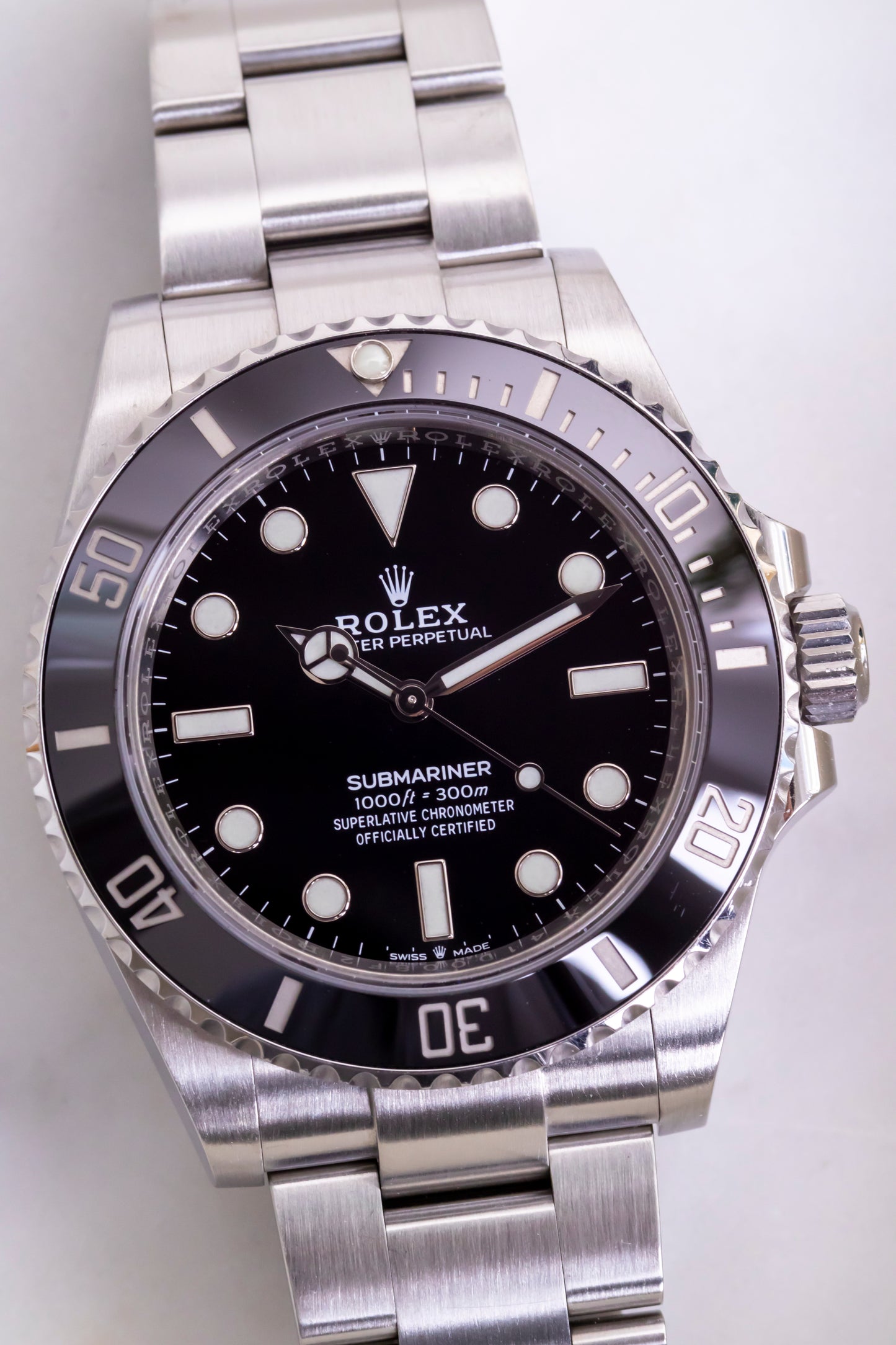 2021 Rolex Submariner No Date 41mm Reference 124060
