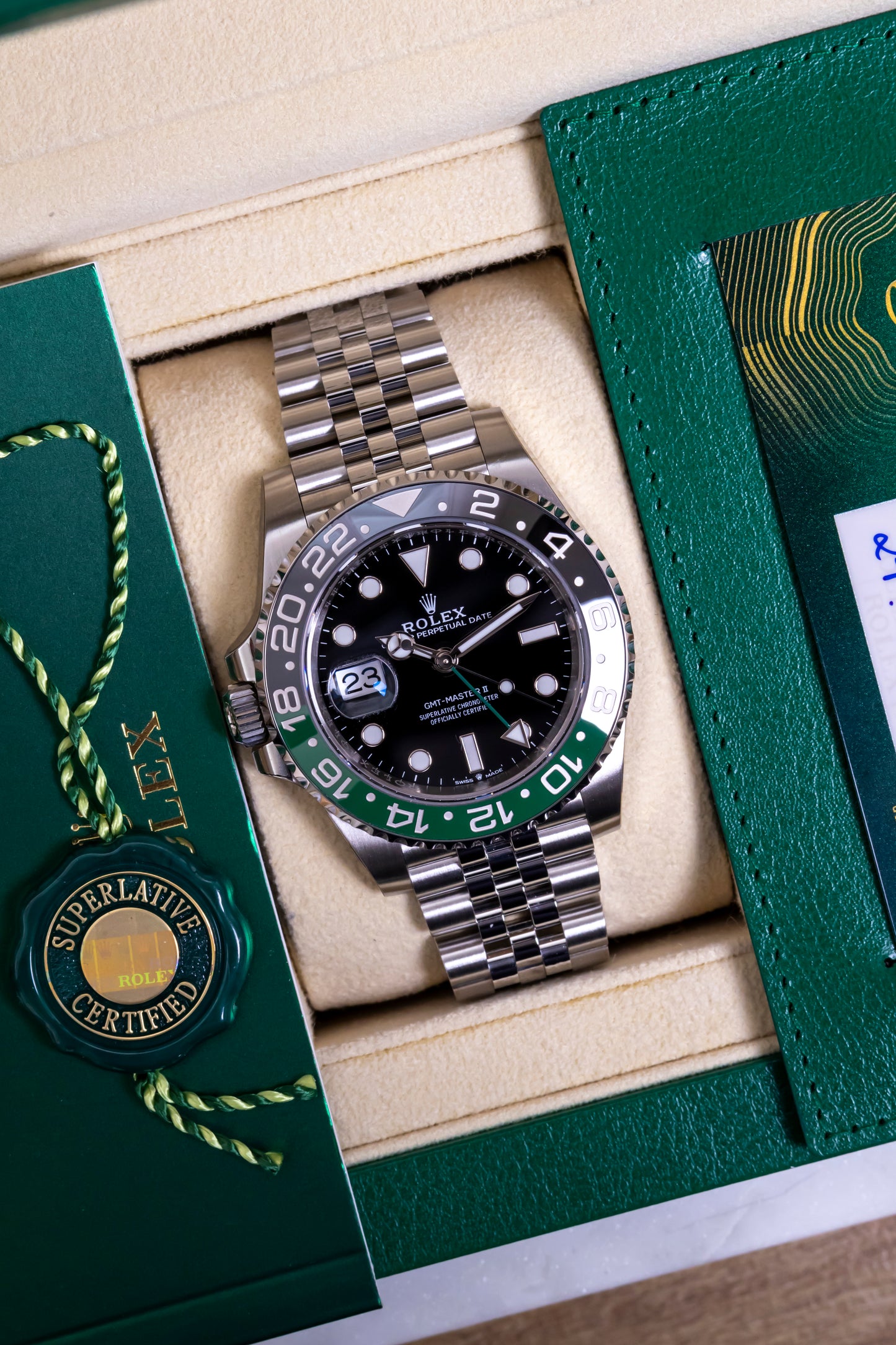 2024 Rolex GMT Master II "Sprite" Reference 126720VTNR