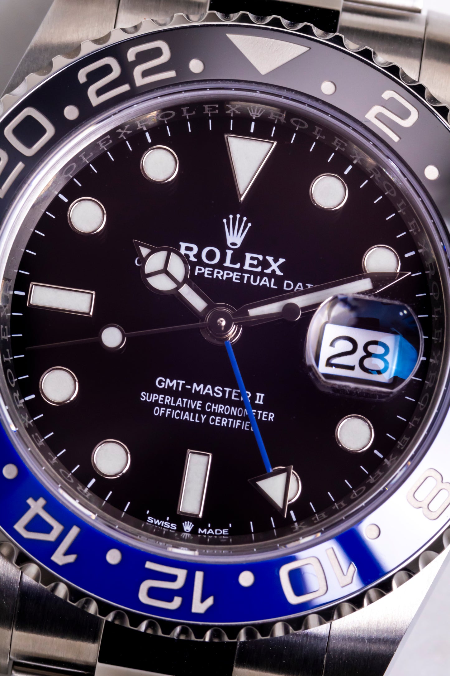 2021 Rolex GMT Master II "Batman" Reference 126710BLNR