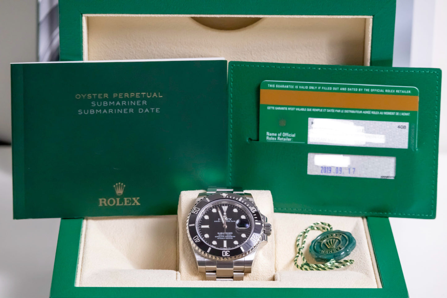 2019 Rolex Submariner Date 40mm Reference 116610LN