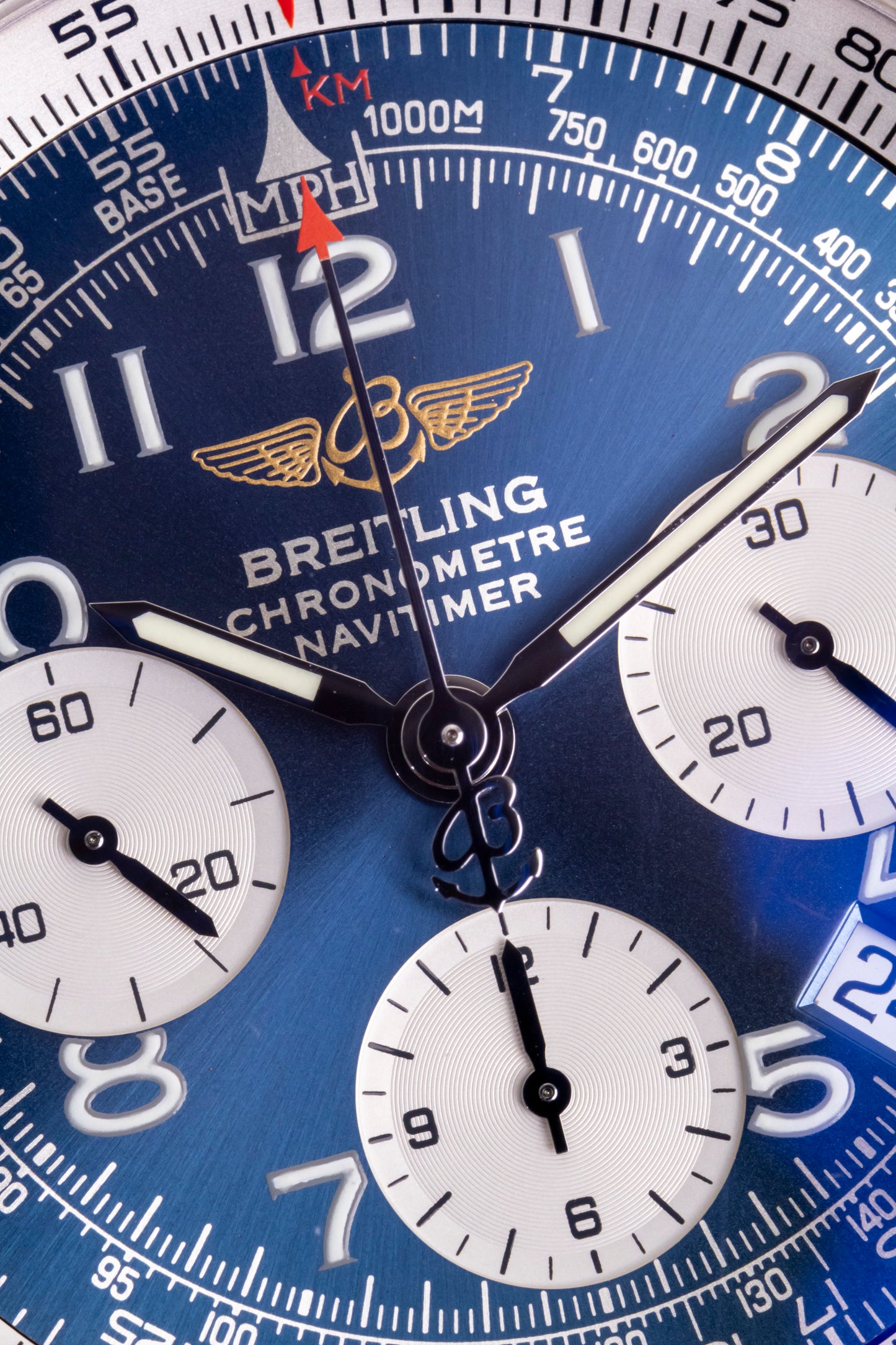Breitling Navitimer Chronometre Blue dial Reference A23322