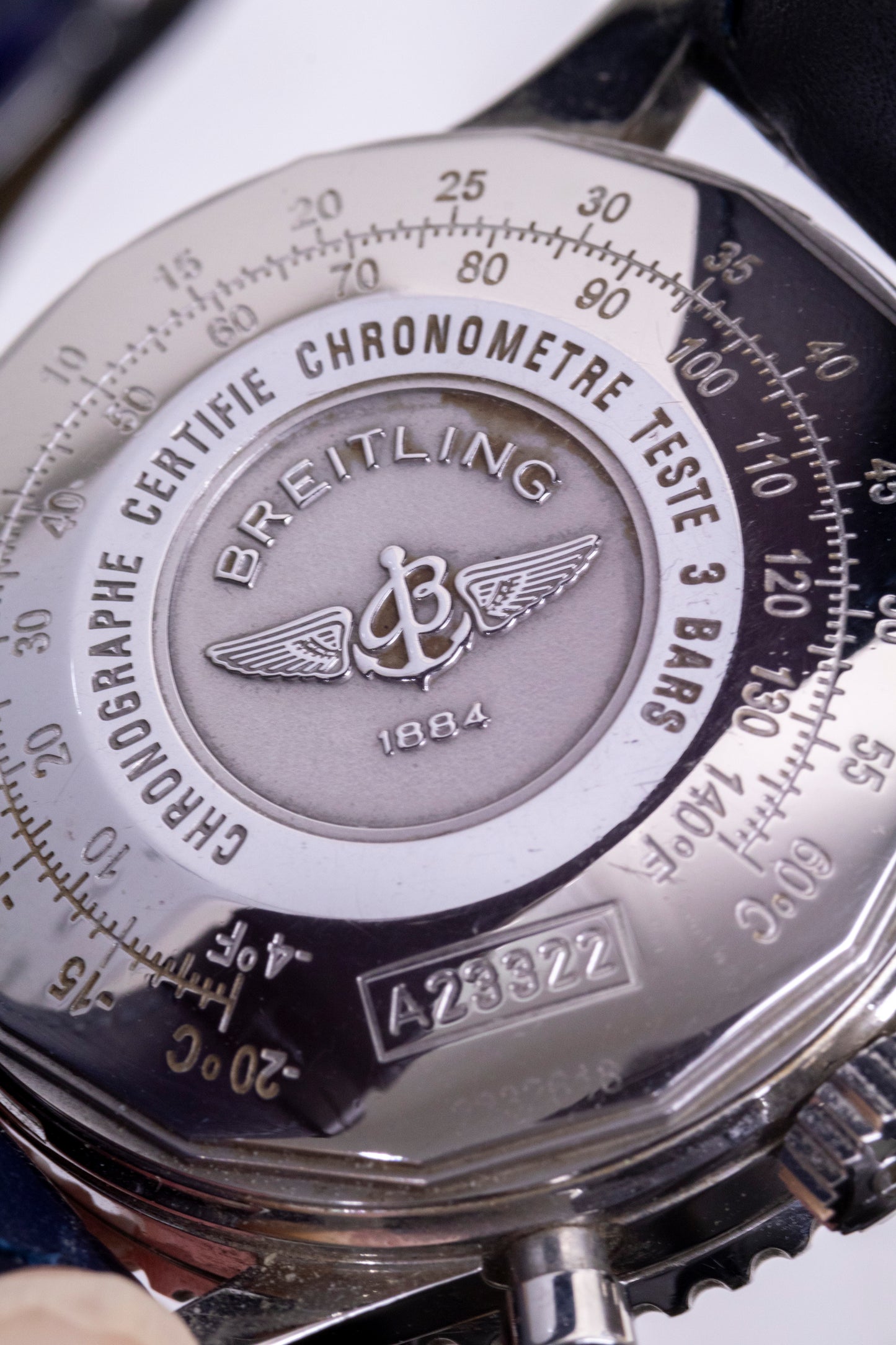 Breitling Navitimer Chronometre Blue dial Reference A23322