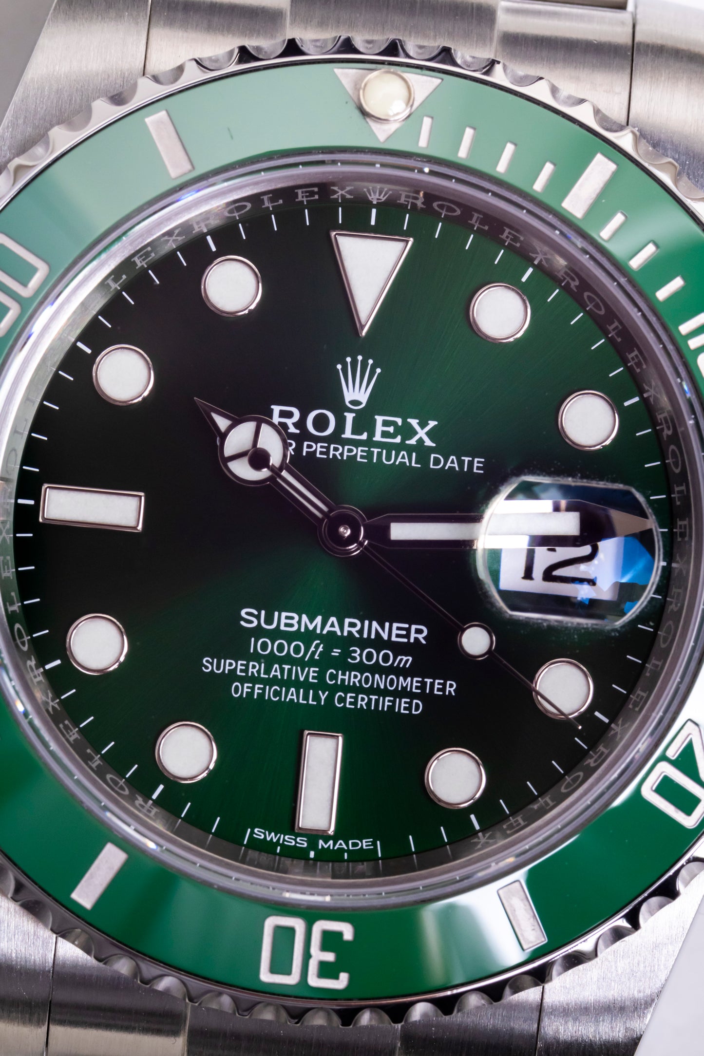 2020 Rolex Submariner 40mm "Hulk" Reference 116610LV