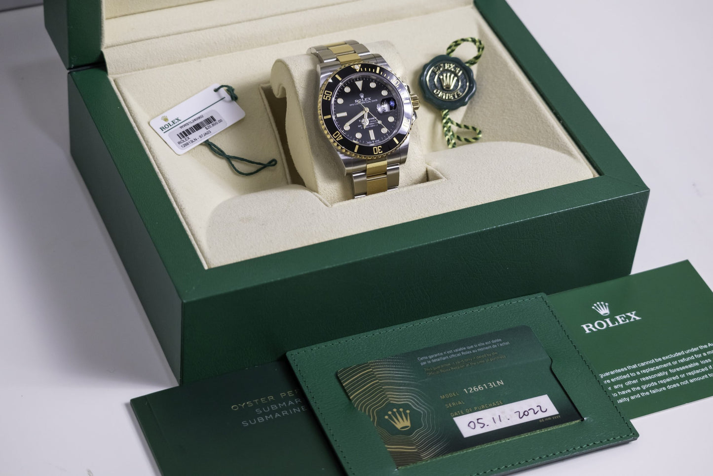 2022 Rolex Submariner Date 41mm “Blacksy” Reference 126613LN