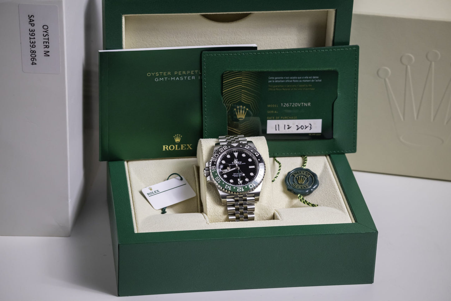2023 Rolex GMT Master II “Sprite” Jubilee Reference 126720VTNR