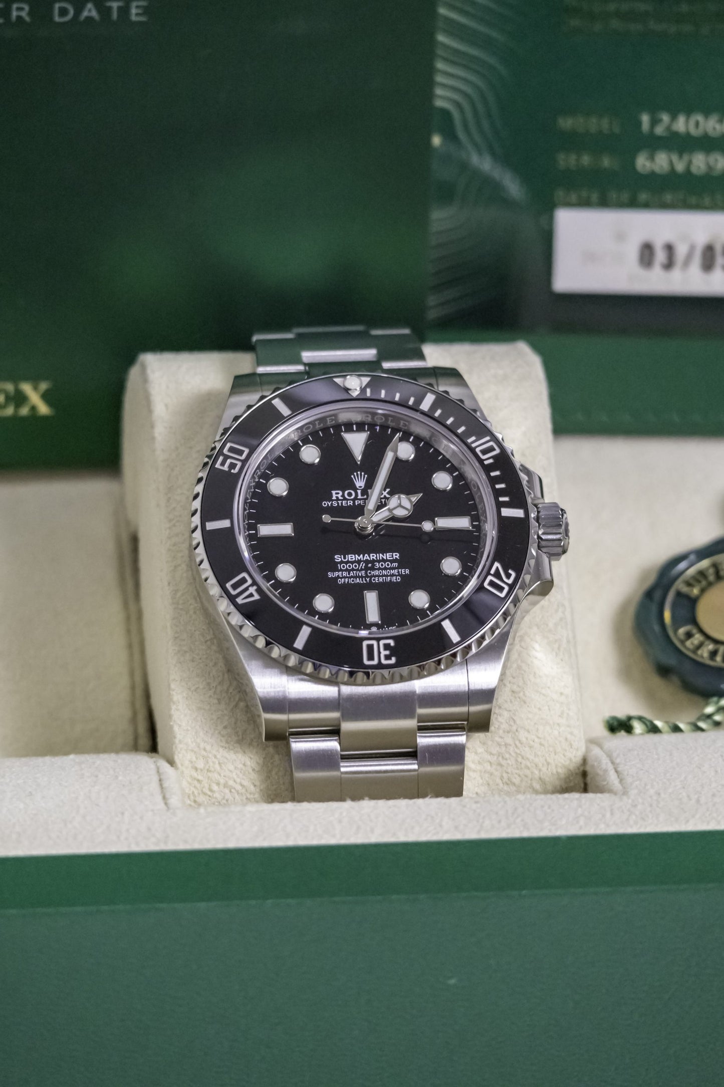 2021 Rolex Submariner No Date 41mm Reference 124060