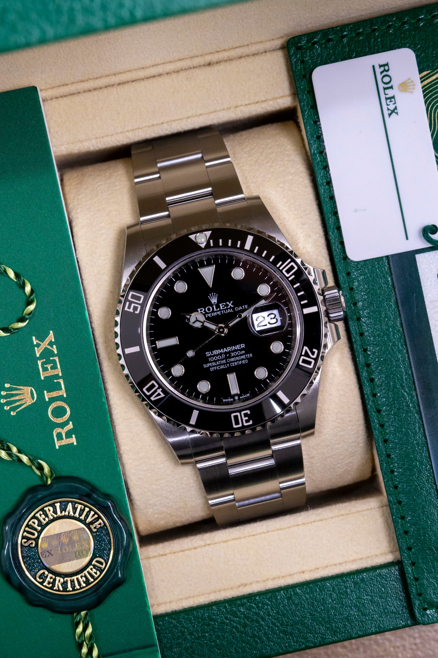 2022 Rolex Submariner Date 41mm Reference 126610LN