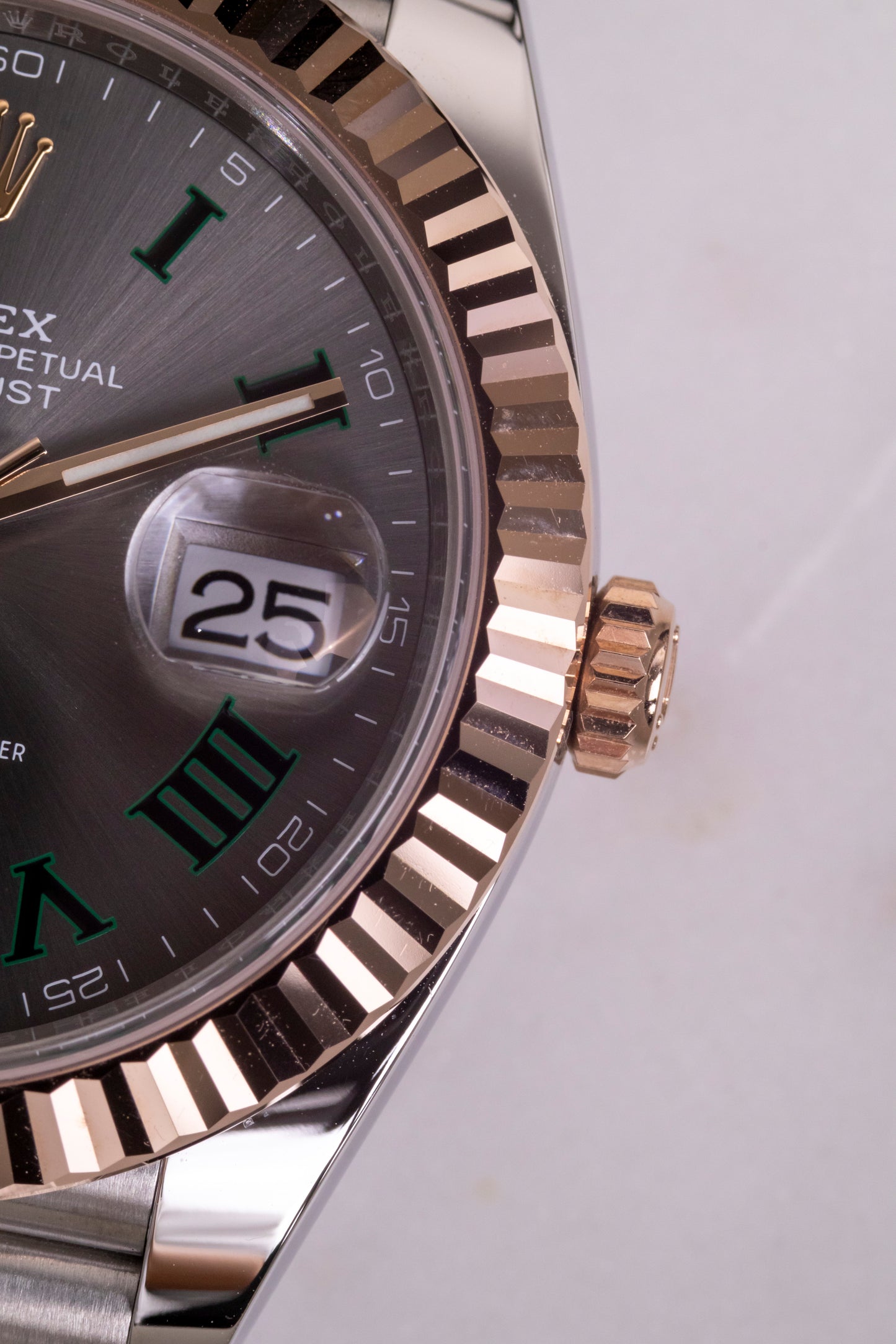 2024 Rolex Datejust 41mm "Wimbledon" Two tone RG Reference 126331