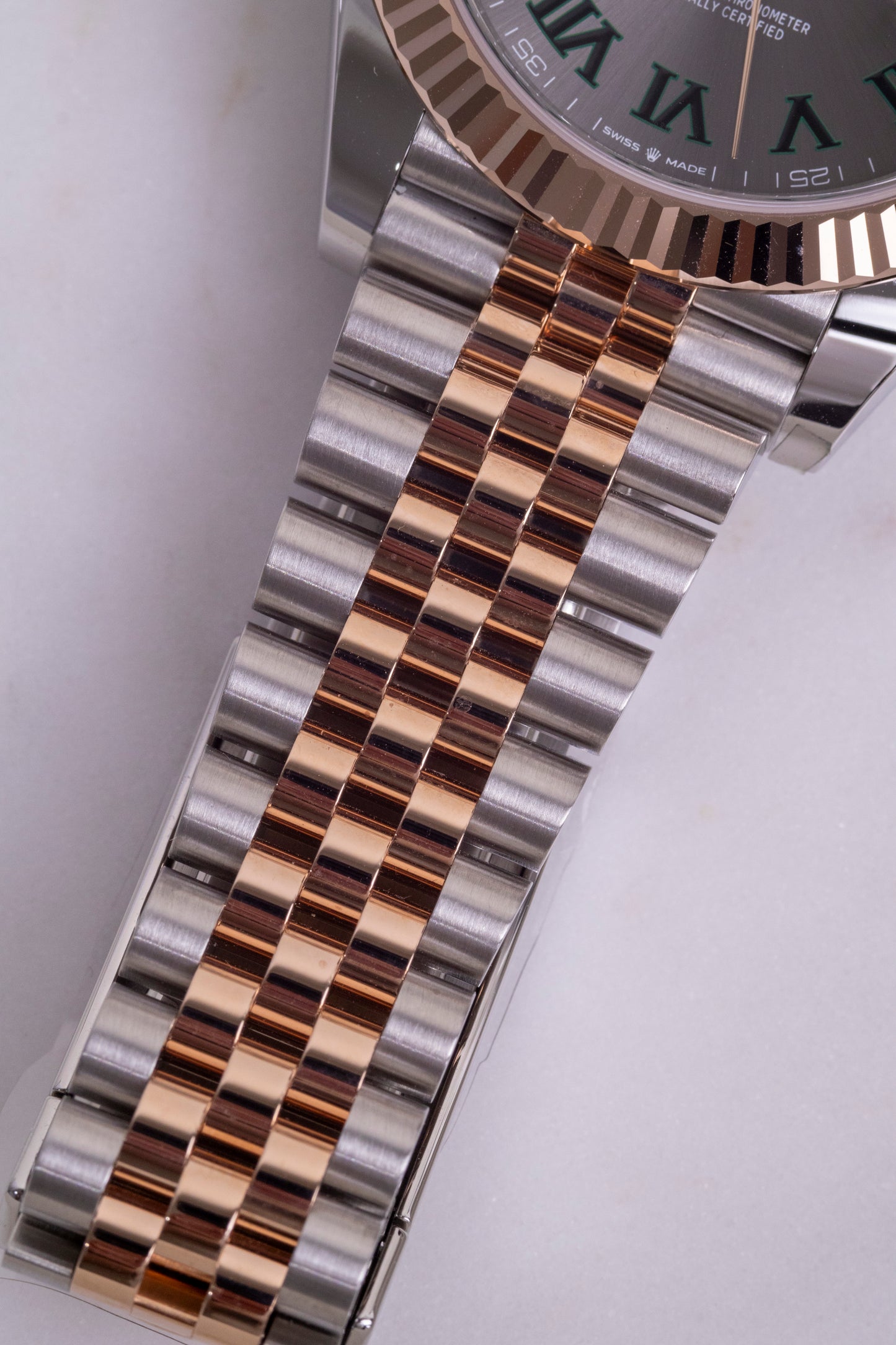 2024 Rolex Datejust 41mm "Wimbledon" Two tone RG Reference 126331