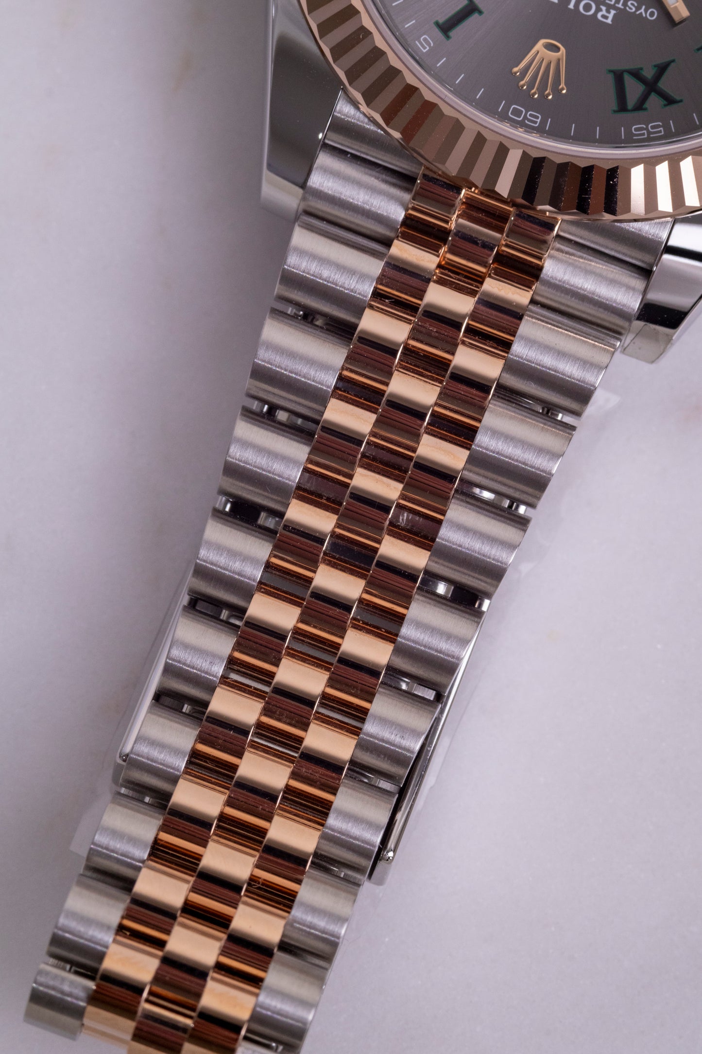 2024 Rolex Datejust 41mm "Wimbledon" Two tone RG Reference 126331