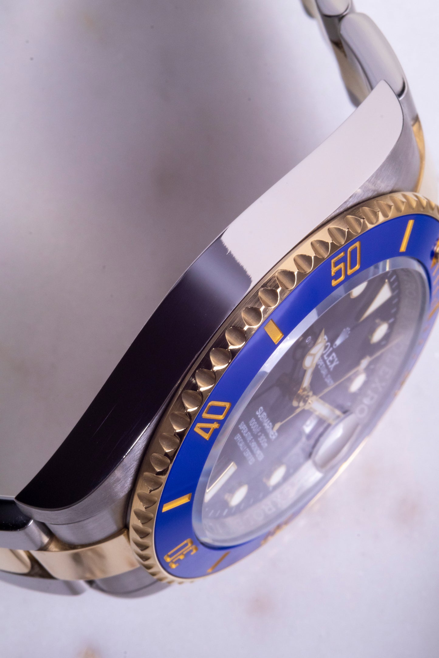 2022 Rolex Submariner Two Tone Yellow Gold "Bluesy" Reference 126613LB