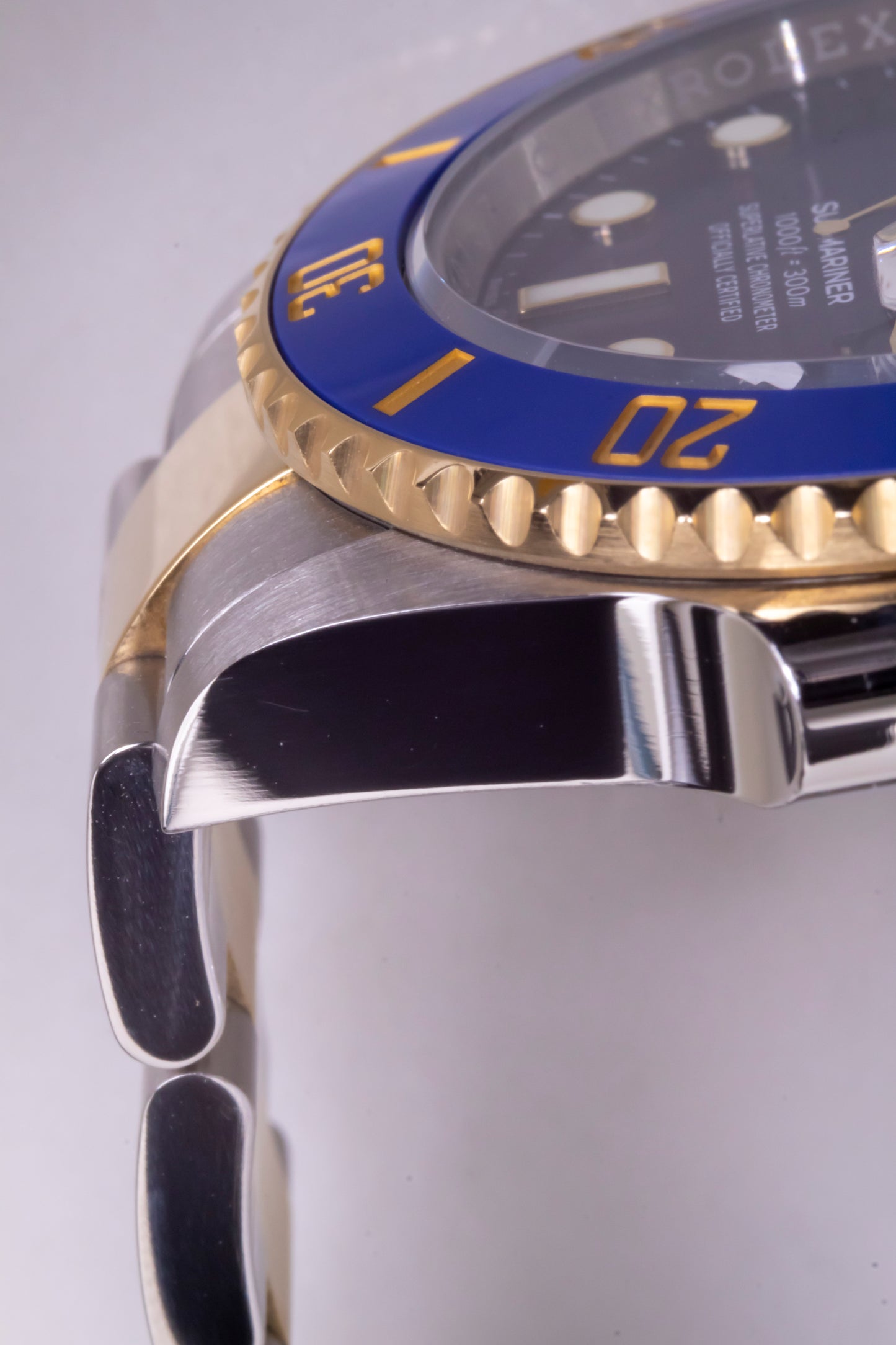 2022 Rolex Submariner Two Tone Yellow Gold "Bluesy" Reference 126613LB