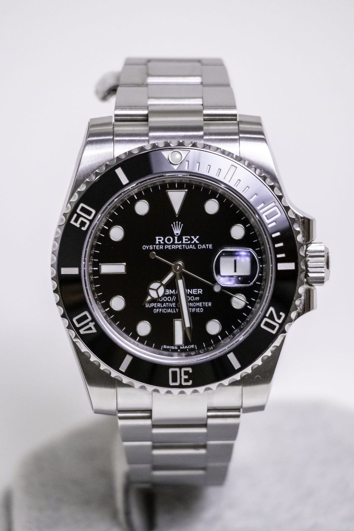 2018 Rolex Submariner Date 40mm Reference 116610LN