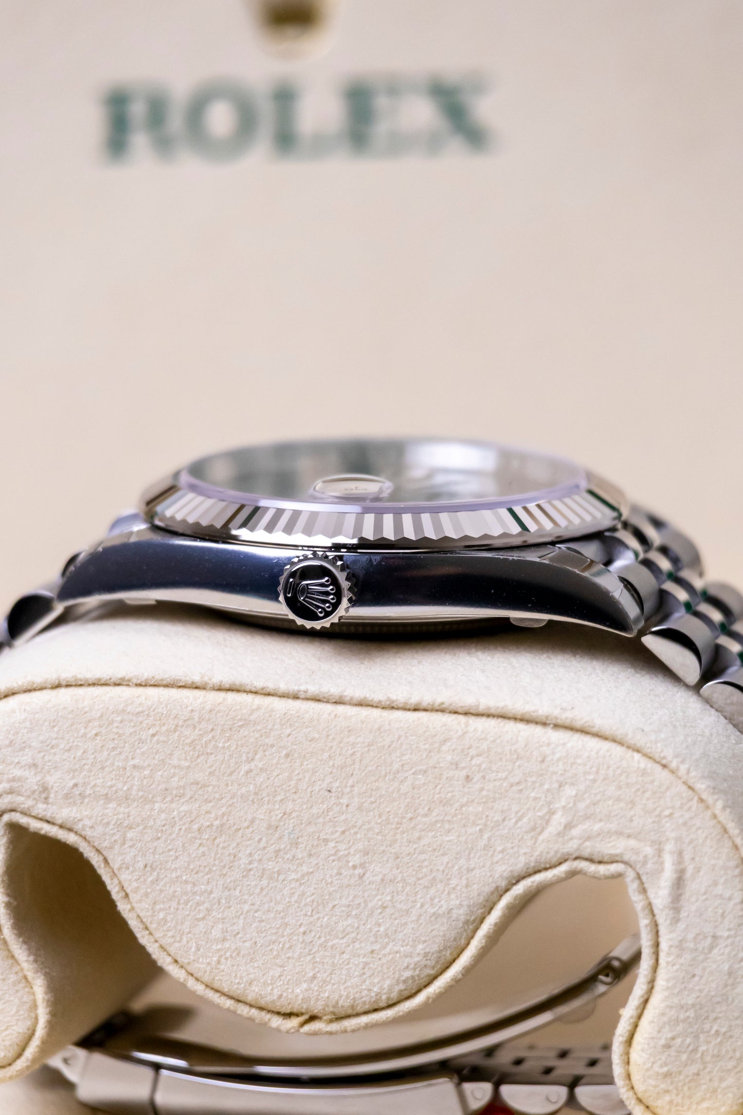 Rolex Datejust 41mm Wimbledon Fluted Jubilee Reference 126334