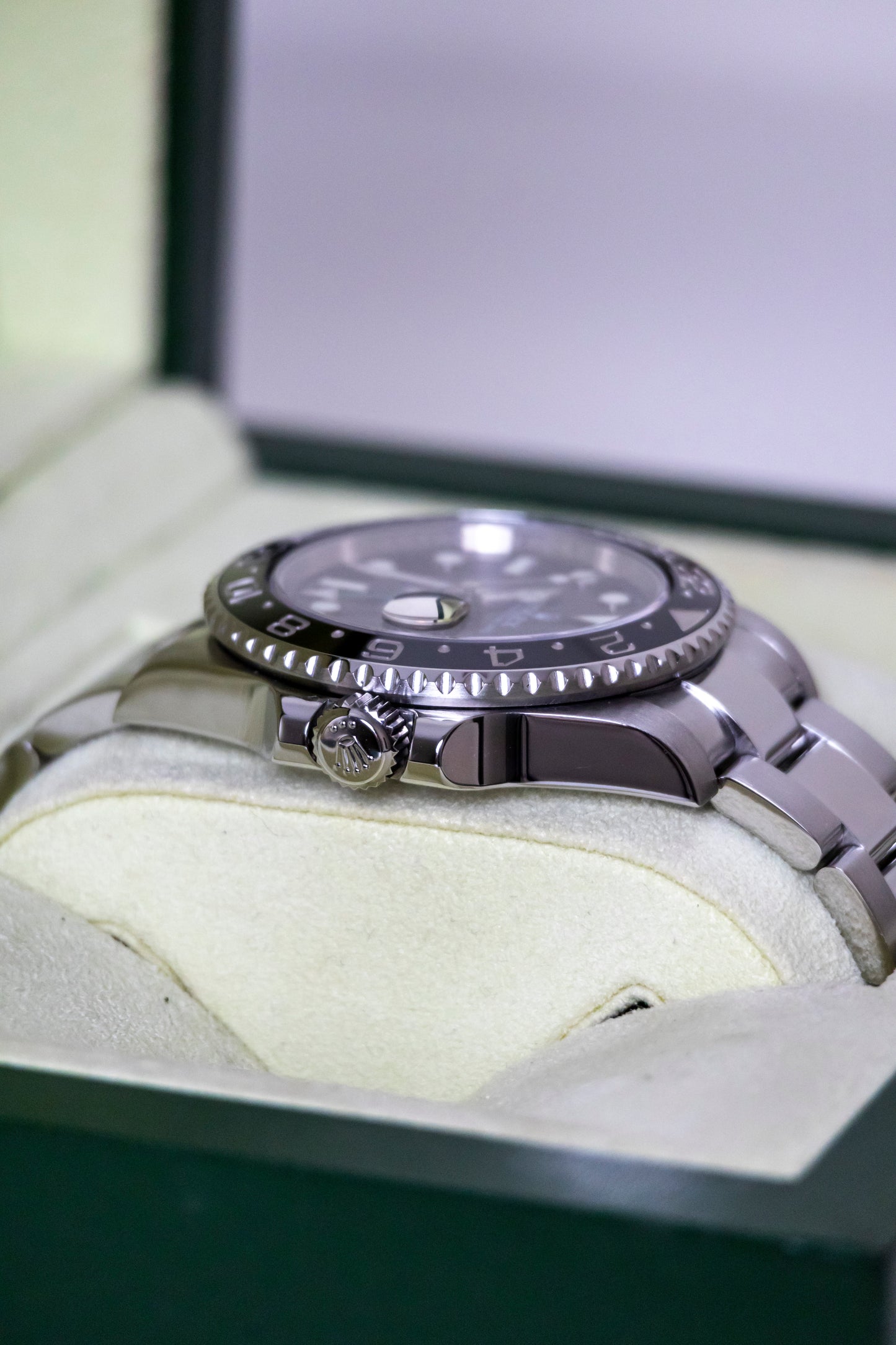Rolex GMT Master II Green Arrow Reference 116710LN