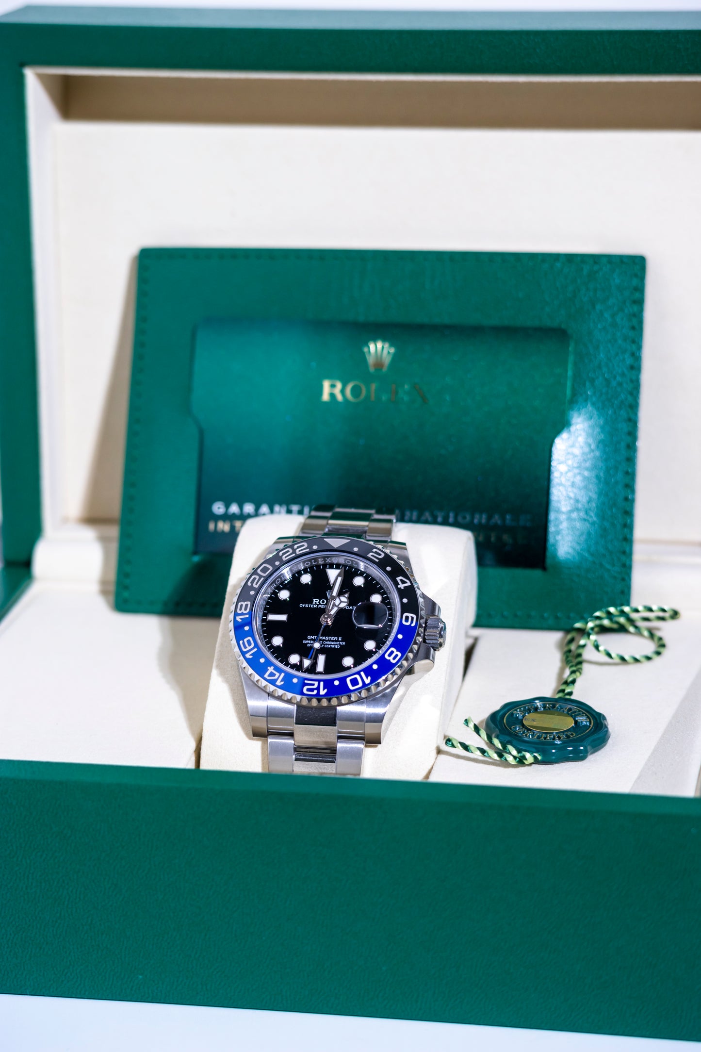Rolex GMT Master II Batman Reference 126710BLNR