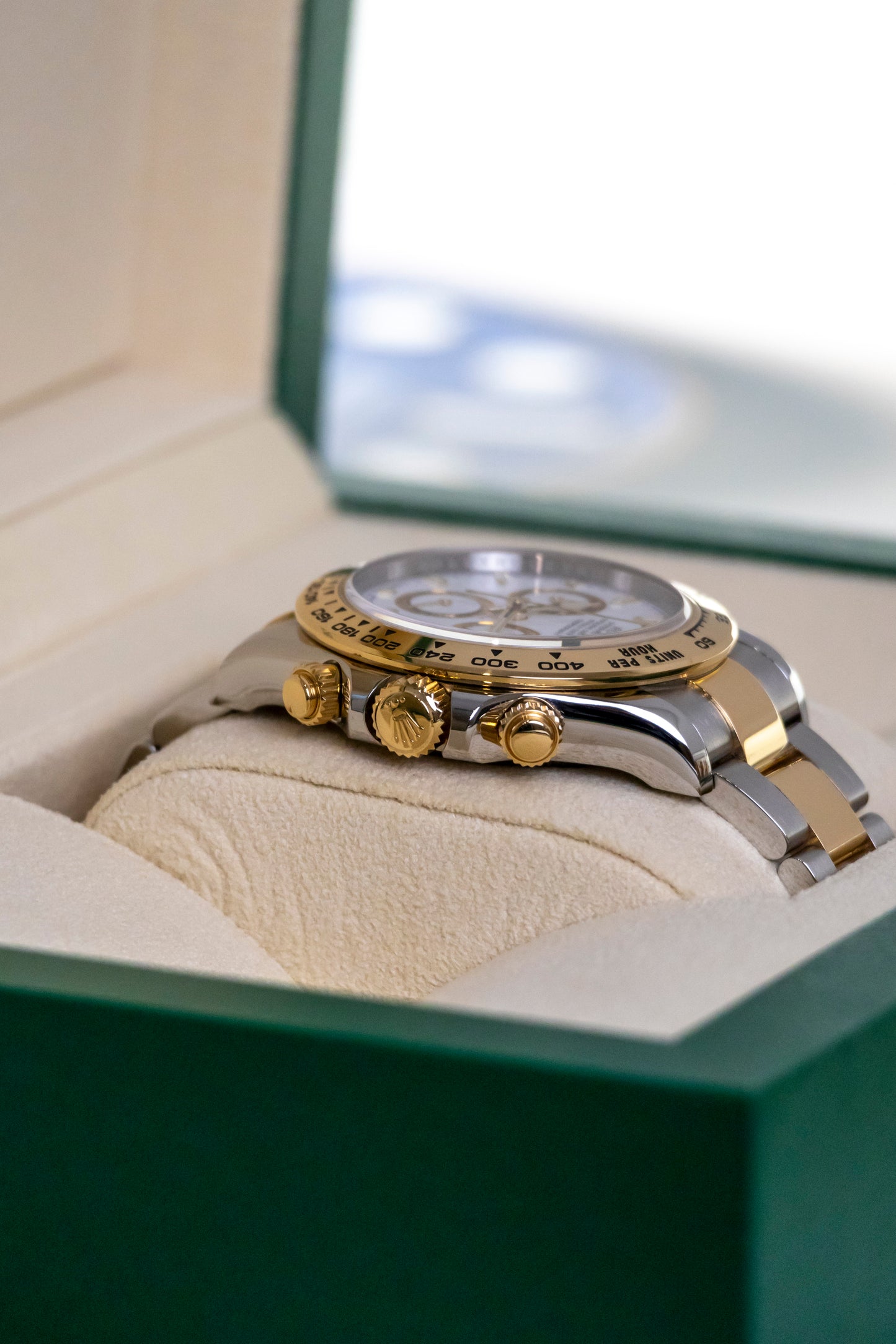 Rolex Cosmograph Daytona Two Tones White Dial Reference 126503