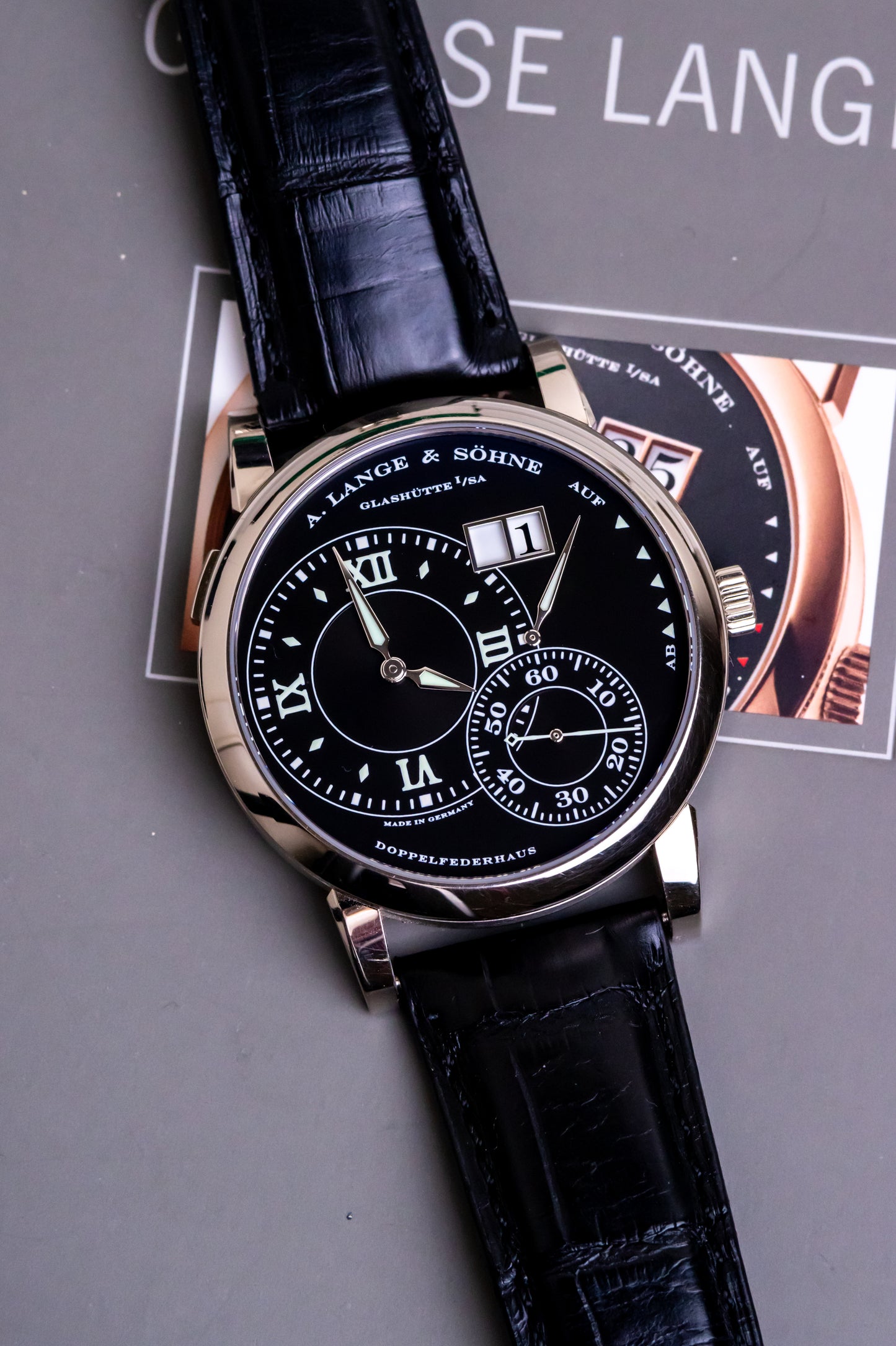 A. Lange & Sohne Grand Lange 1 "Luminous" Reference 115.029