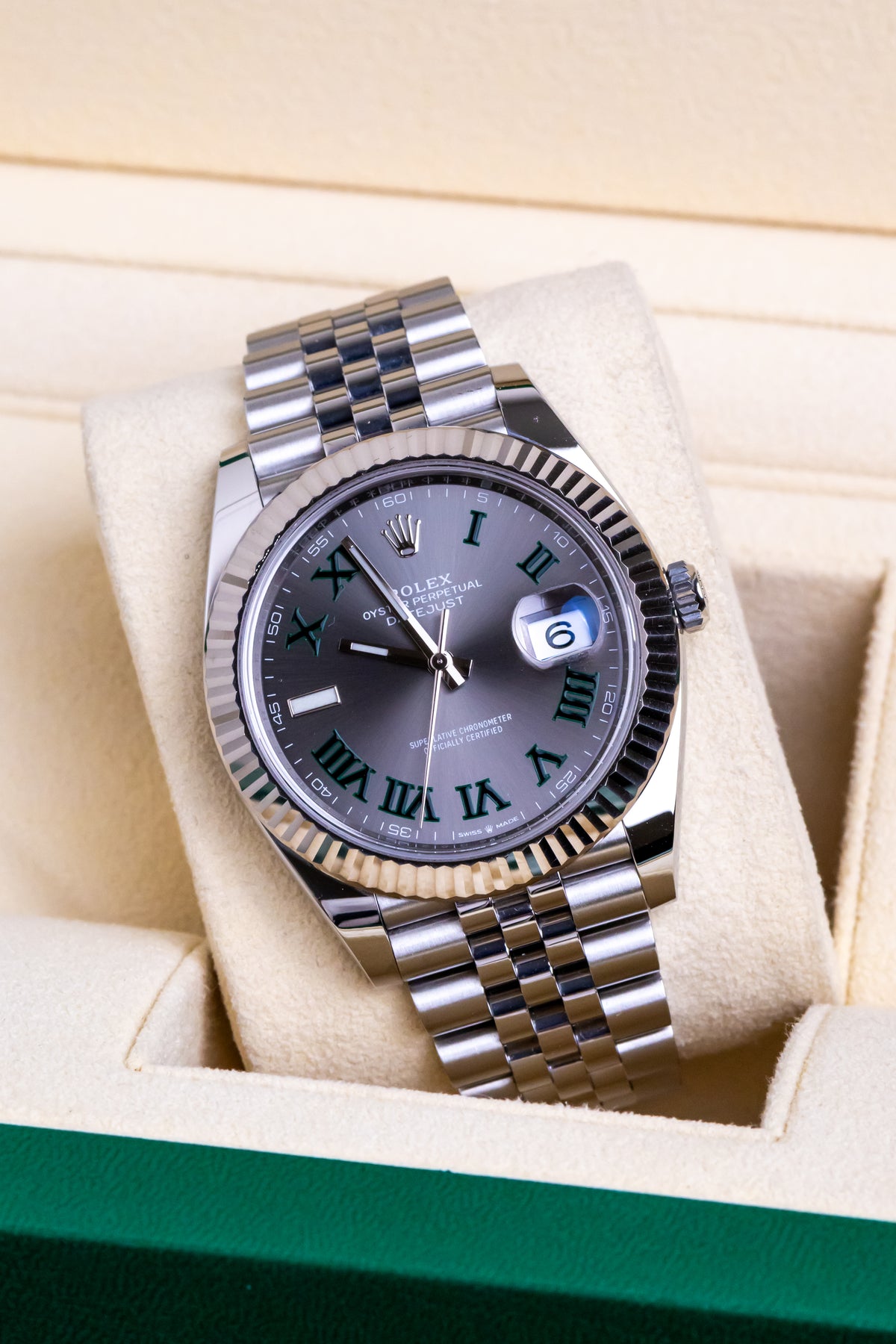 Rolex Datejust 41mm Wimbledon Reference 126334