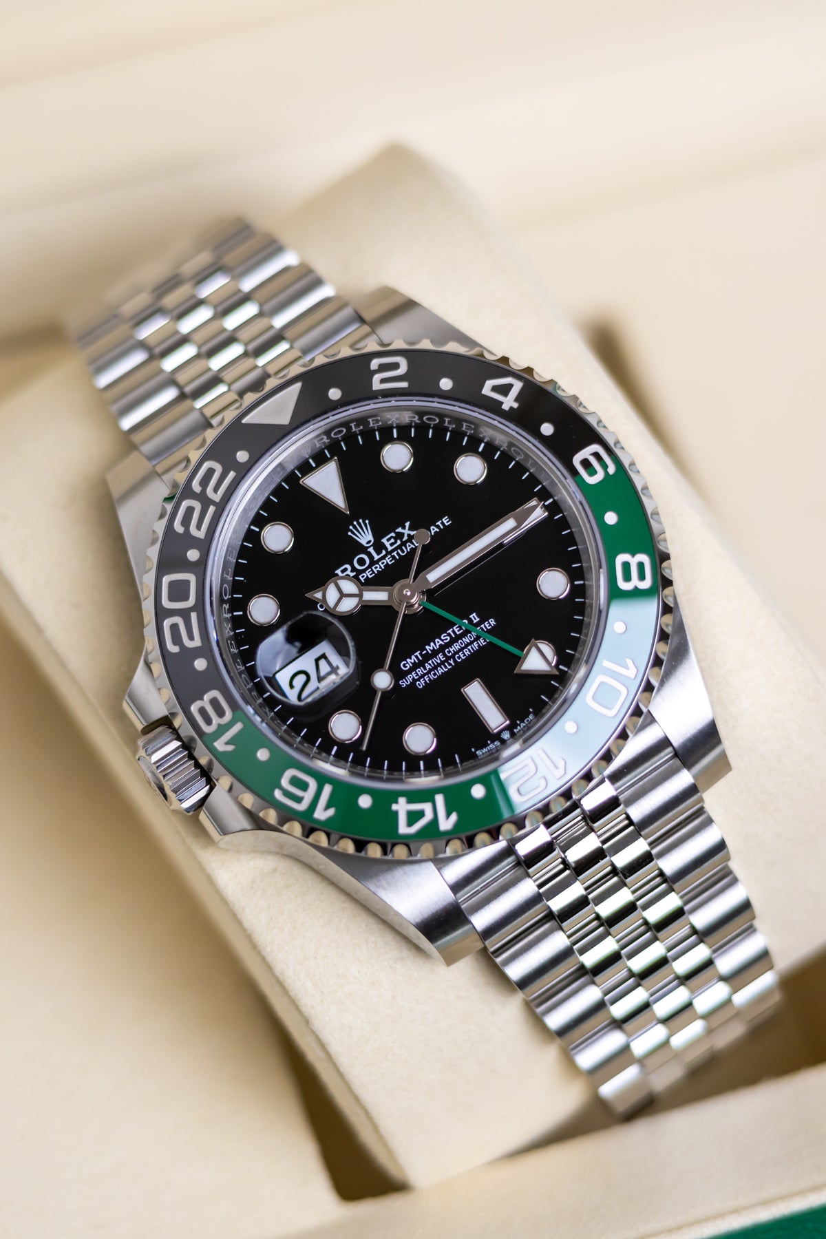 Rolex GMT Master II Sprite Jubilee Reference 126720VTNR
