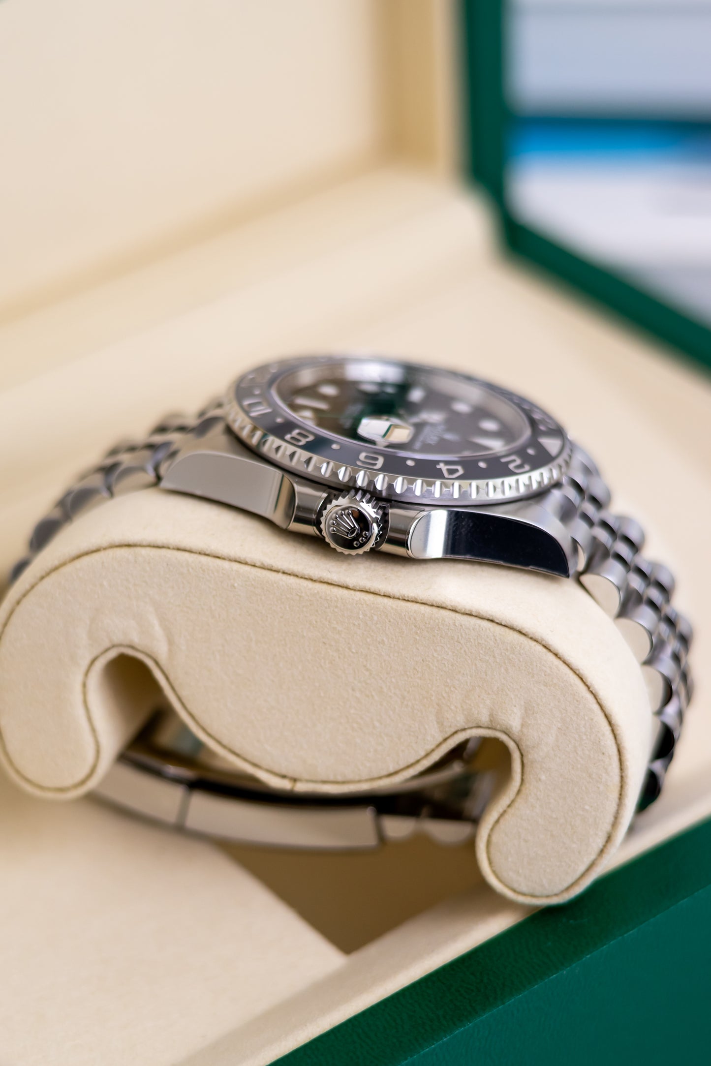 Rolex GMT Master II Bruce Wayne Jubilee Reference 126710GRNR