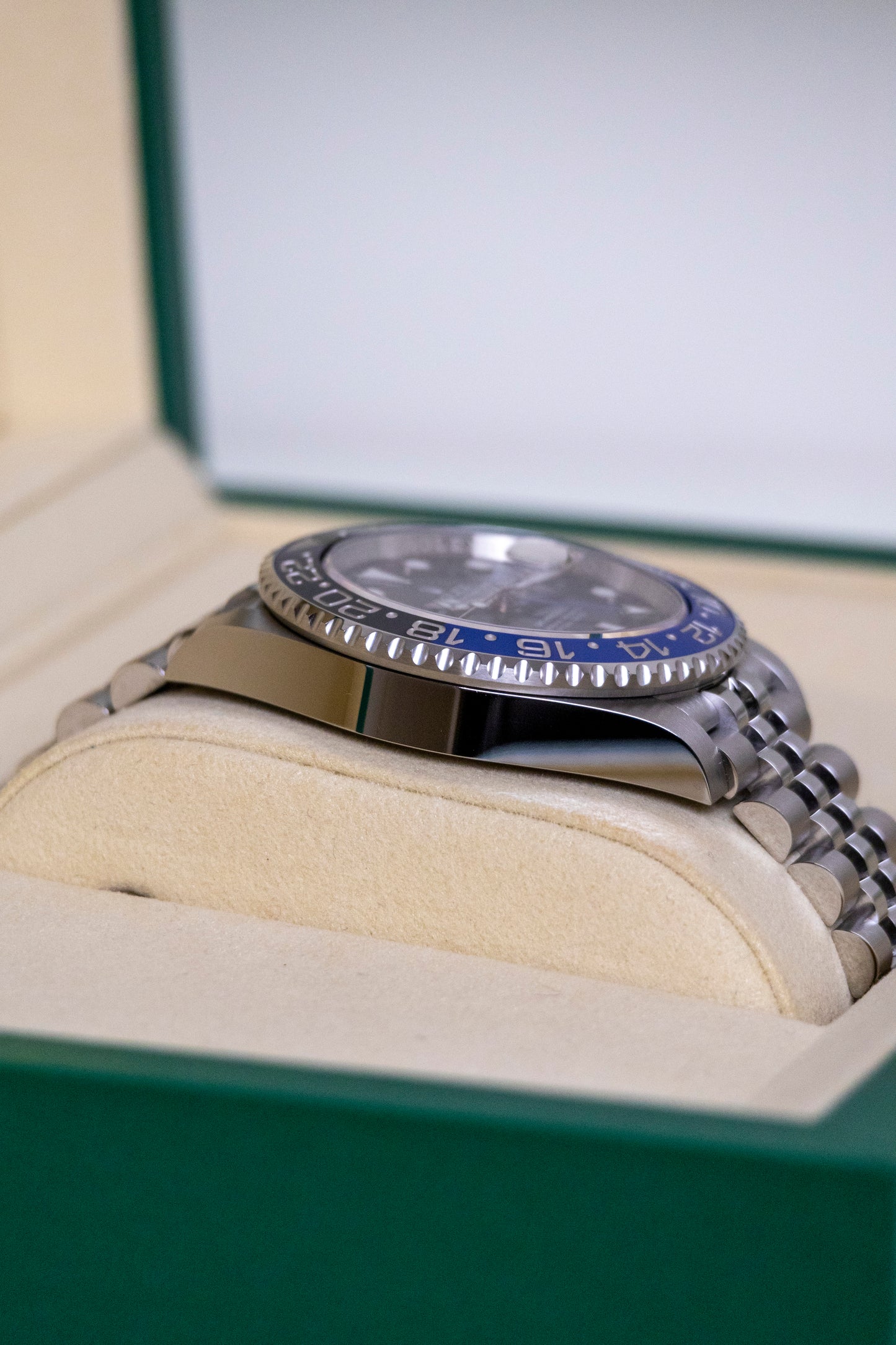 Rolex GMT Master II Batgirl Reference 126710BLNR
