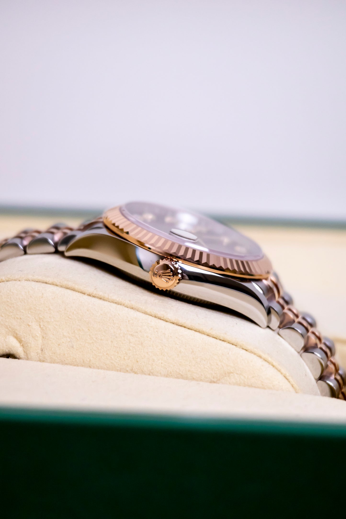 Rolex Datejust 31mm Two tones RG Chocolate Dial Reference 278271