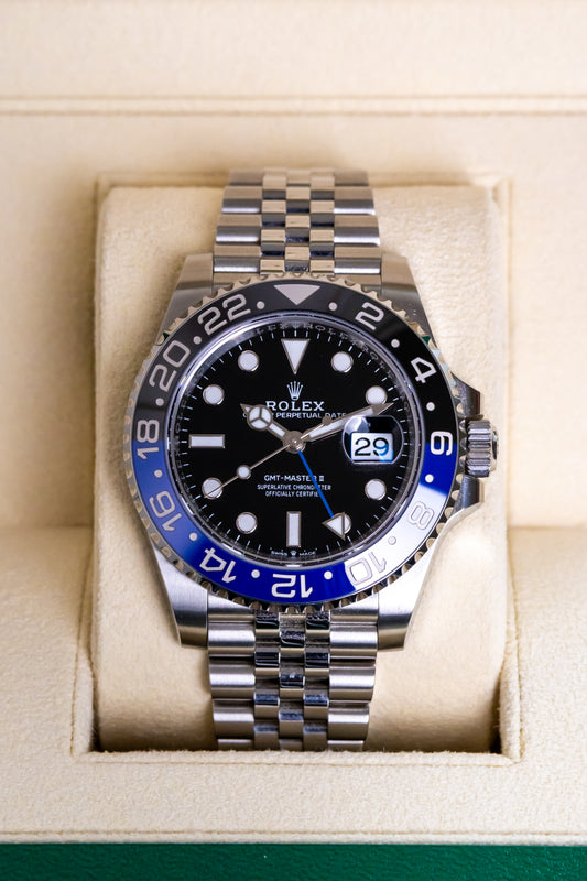 Rolex GMT Master II Batgirl Reference 126710BLNR