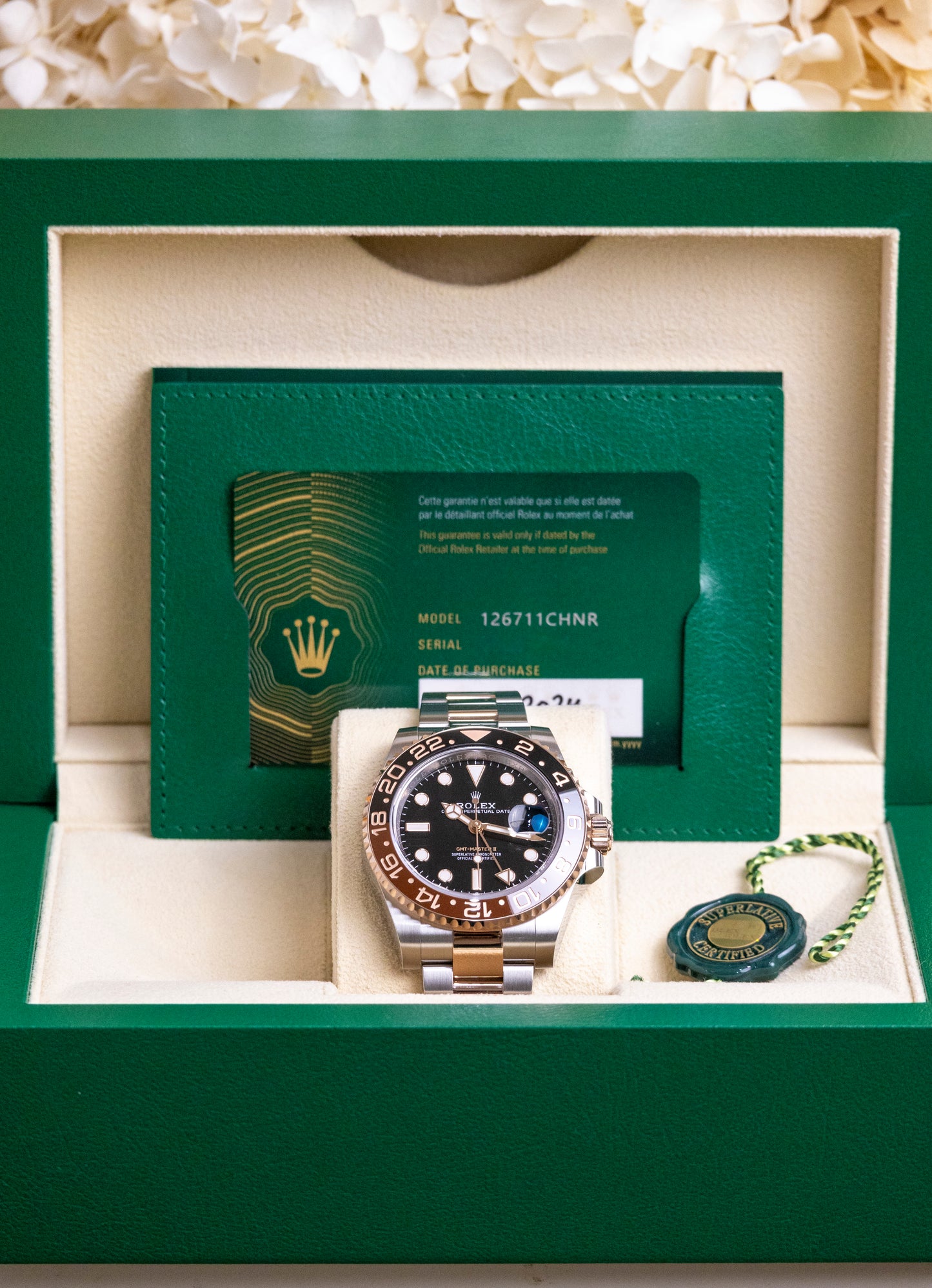 2024 Rolex GMT Master II Rootbeer Reference 126711CHNR