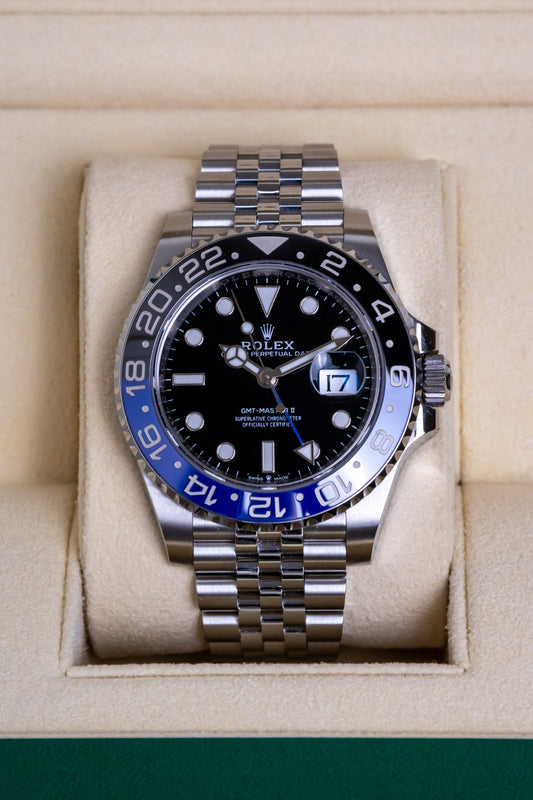 Rolex GMT Master II Batgirl Reference 126710BLNR