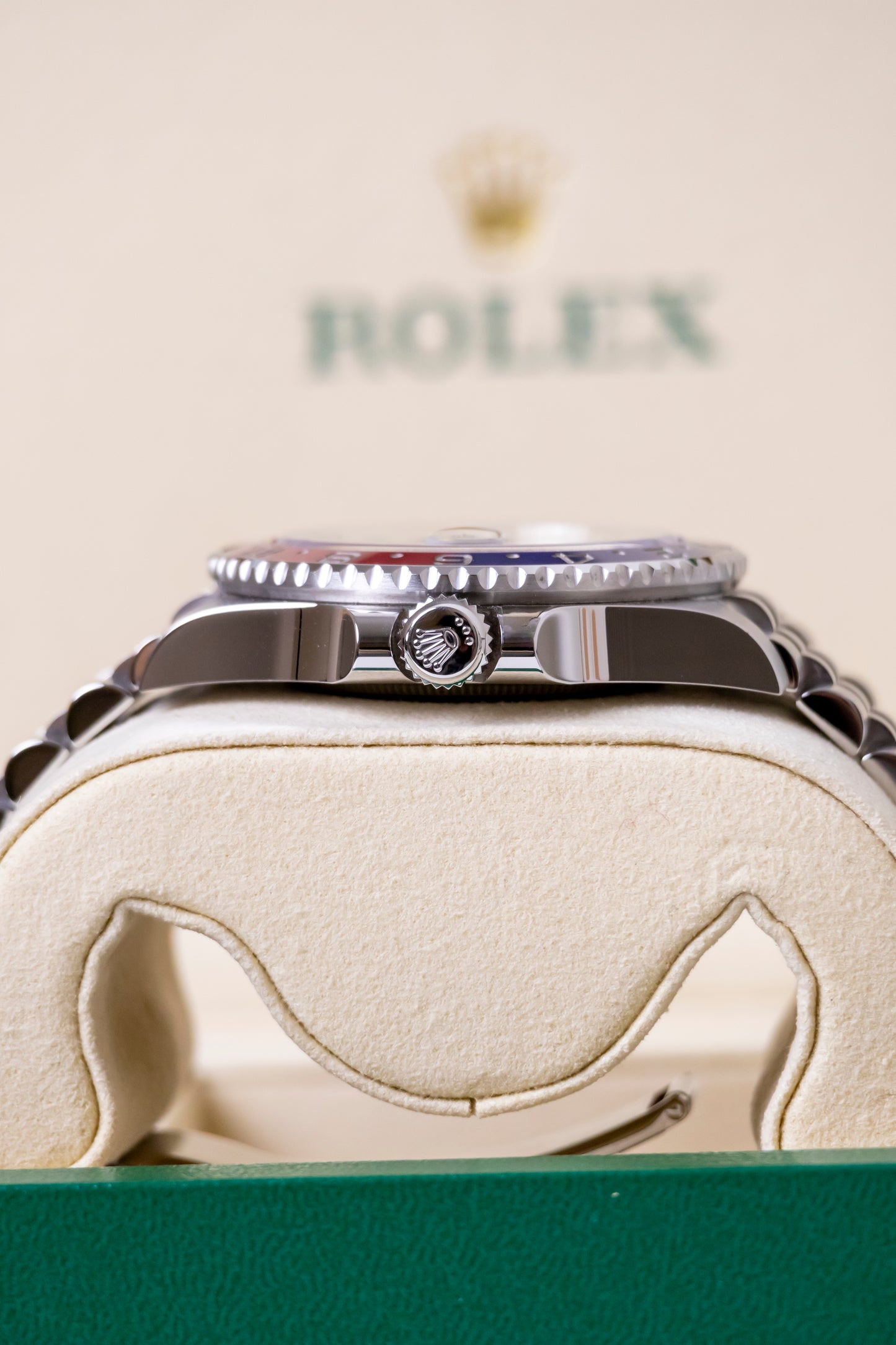 Rolex GMT Master II Pepsi Jubilee Reference 126710BLRO