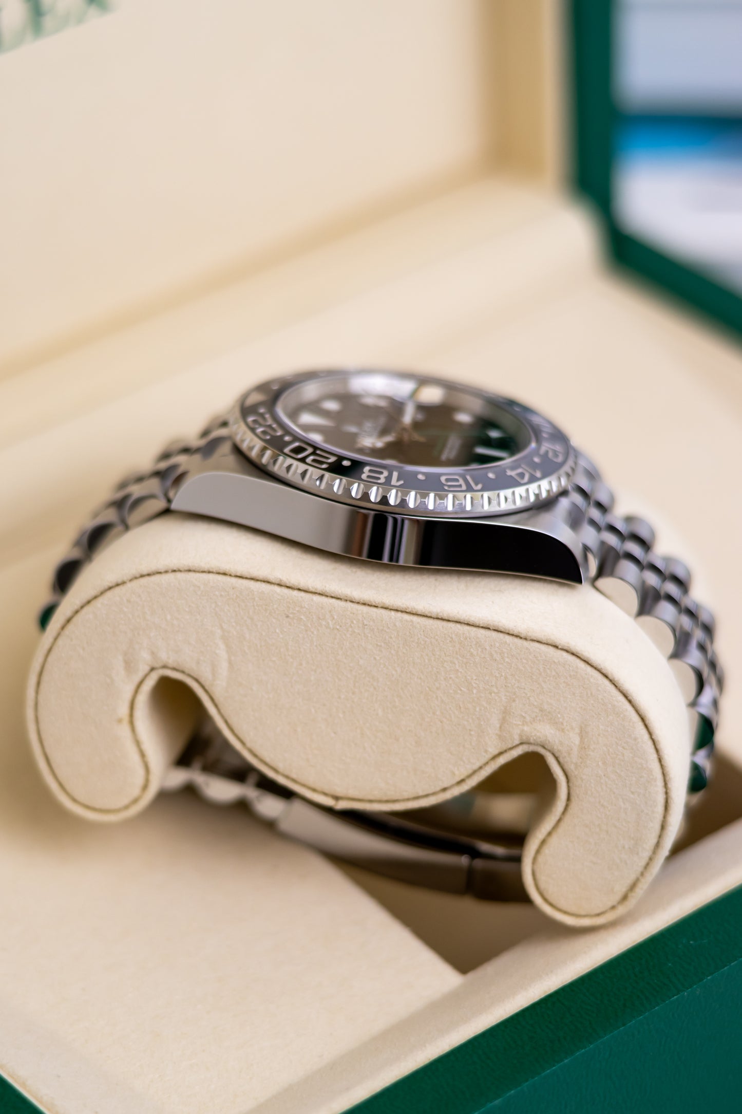 Rolex GMT Master II Bruce Wayne Jubilee Reference 126710GRNR