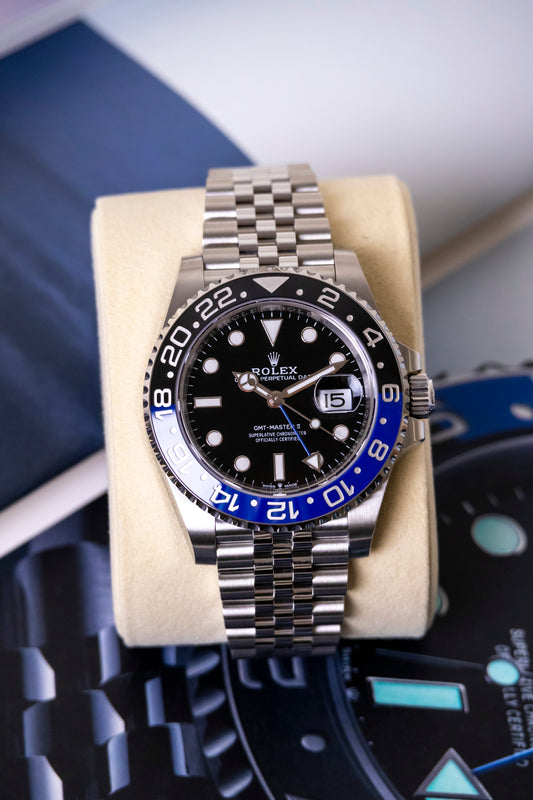 Rolex GMT Master II Batgirl Reference 126710BLNR
