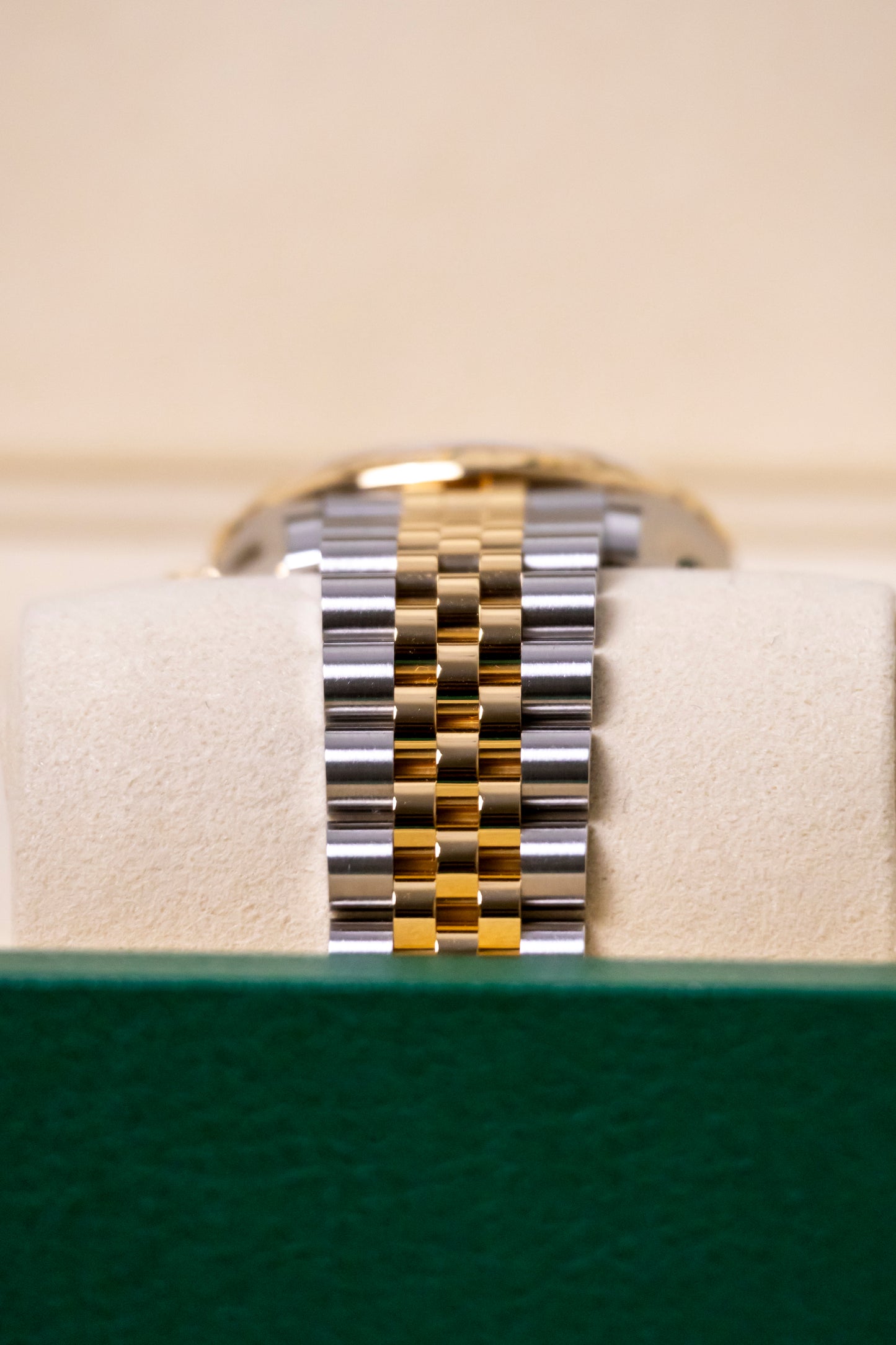 Rolex Datejust 31mm Two Tones YG Olive dial Reference 278273