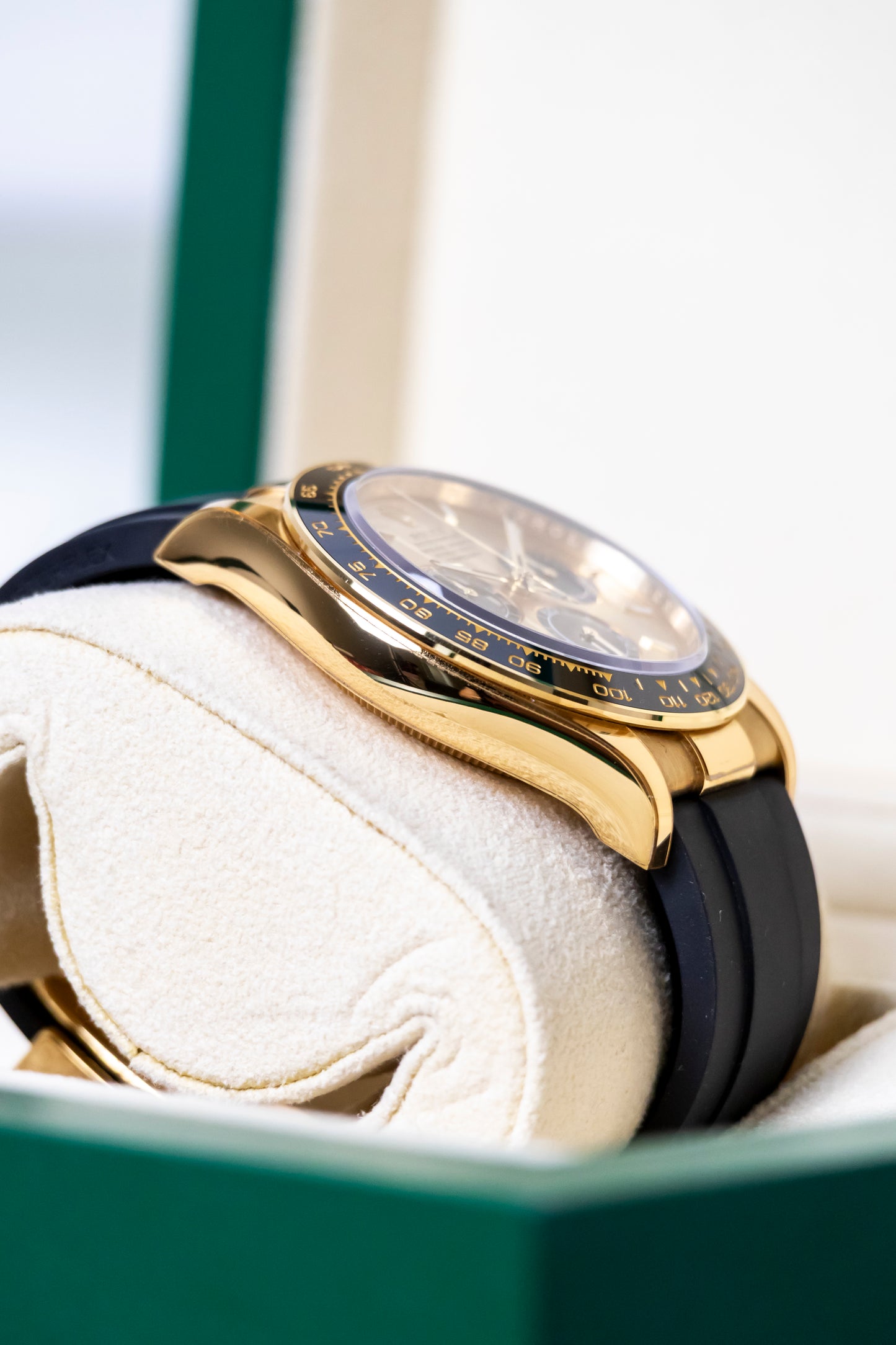 Rolex Daytona Yellow Gold Pikachu Oysterflex Reference 126518LN