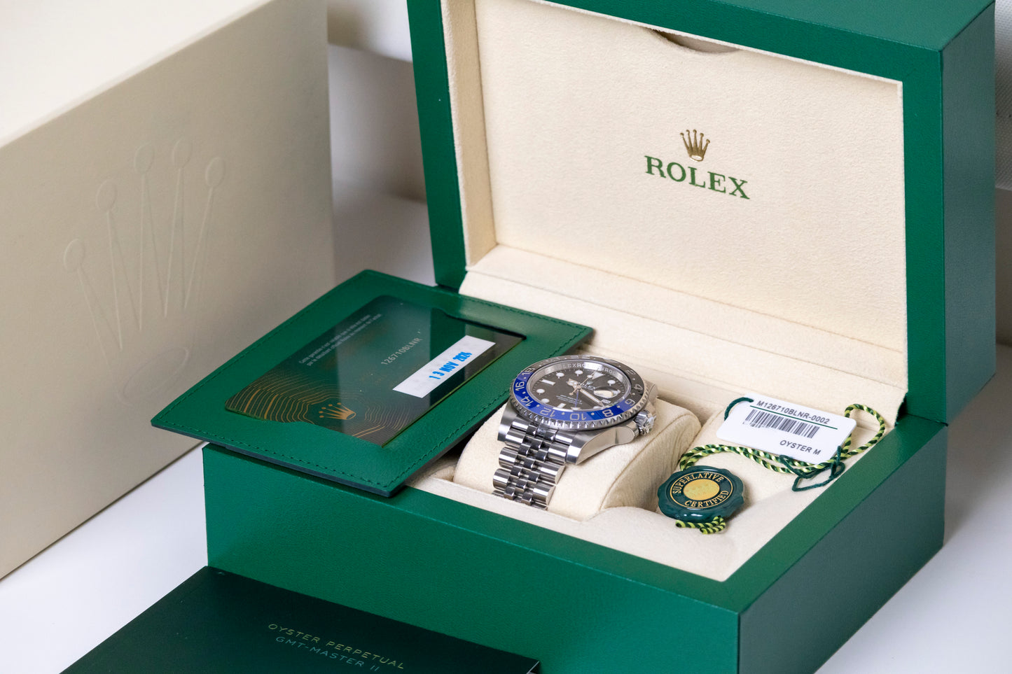 Rolex GMT Master II Batgirl Reference 126710BLNR