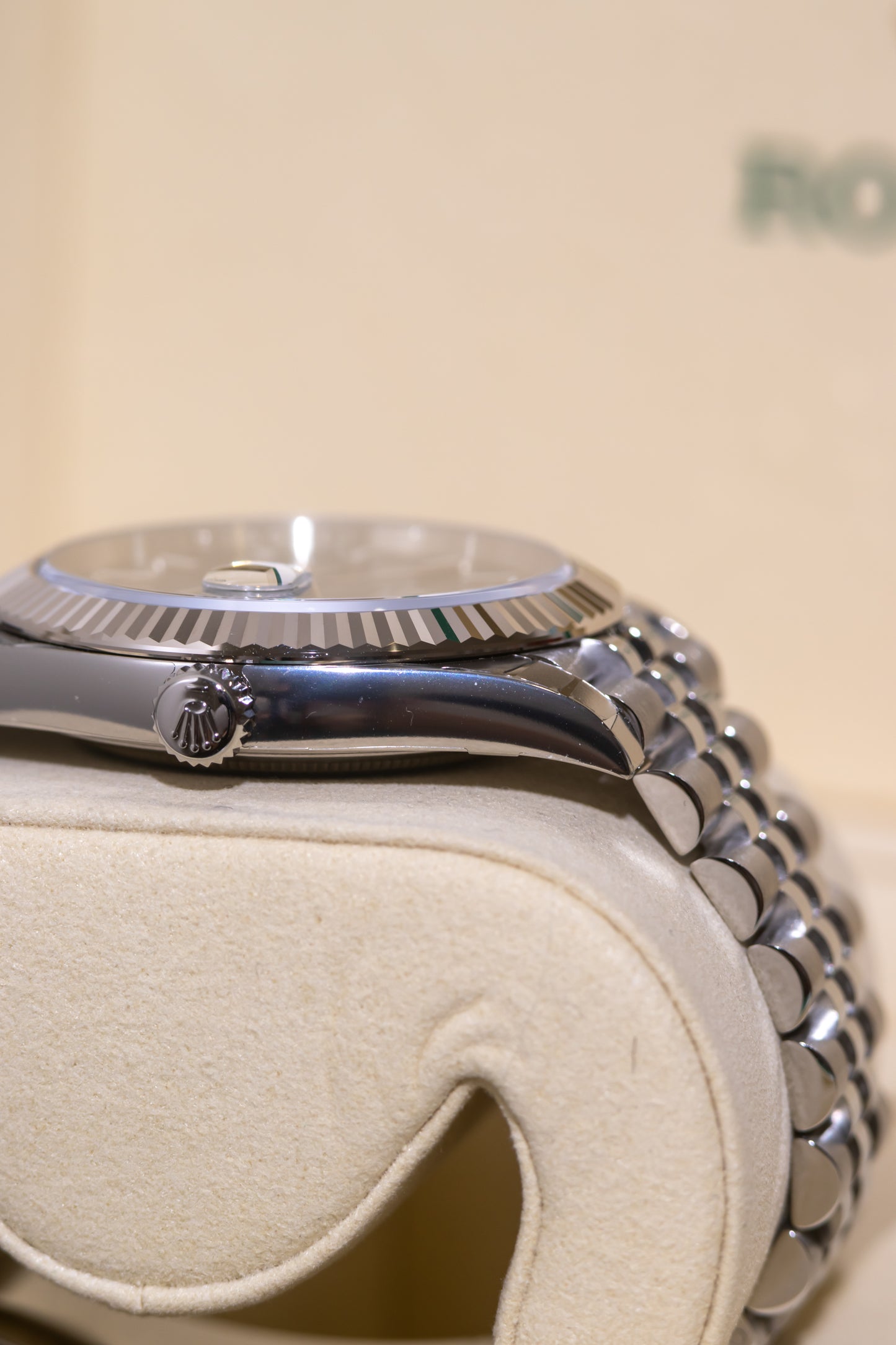 Rolex Datejust 41mm Mint Green Fluted Jubilee Reference 126334