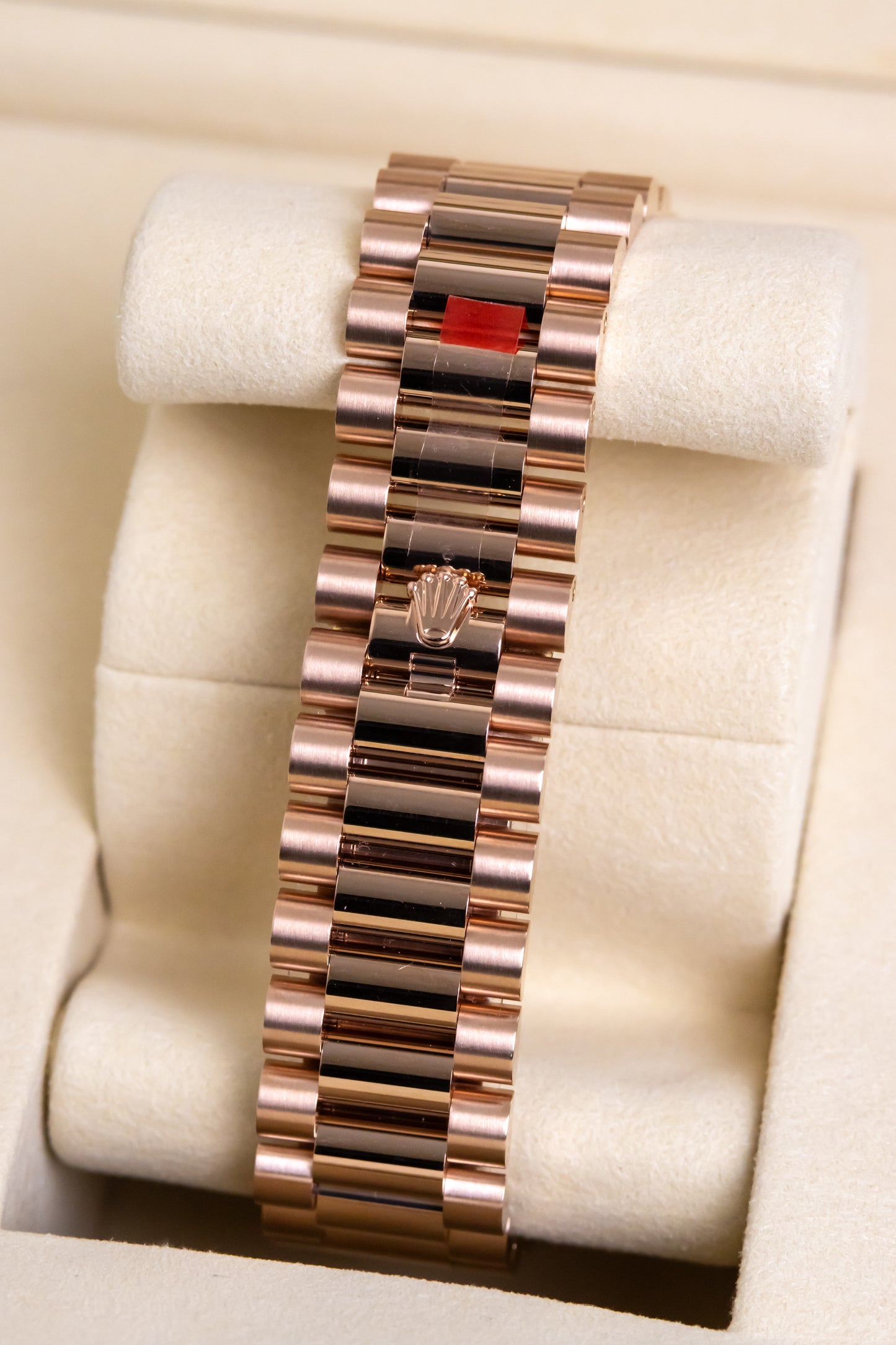 Rolex Day Date 40mm Rose Gold Olive Reference 228235