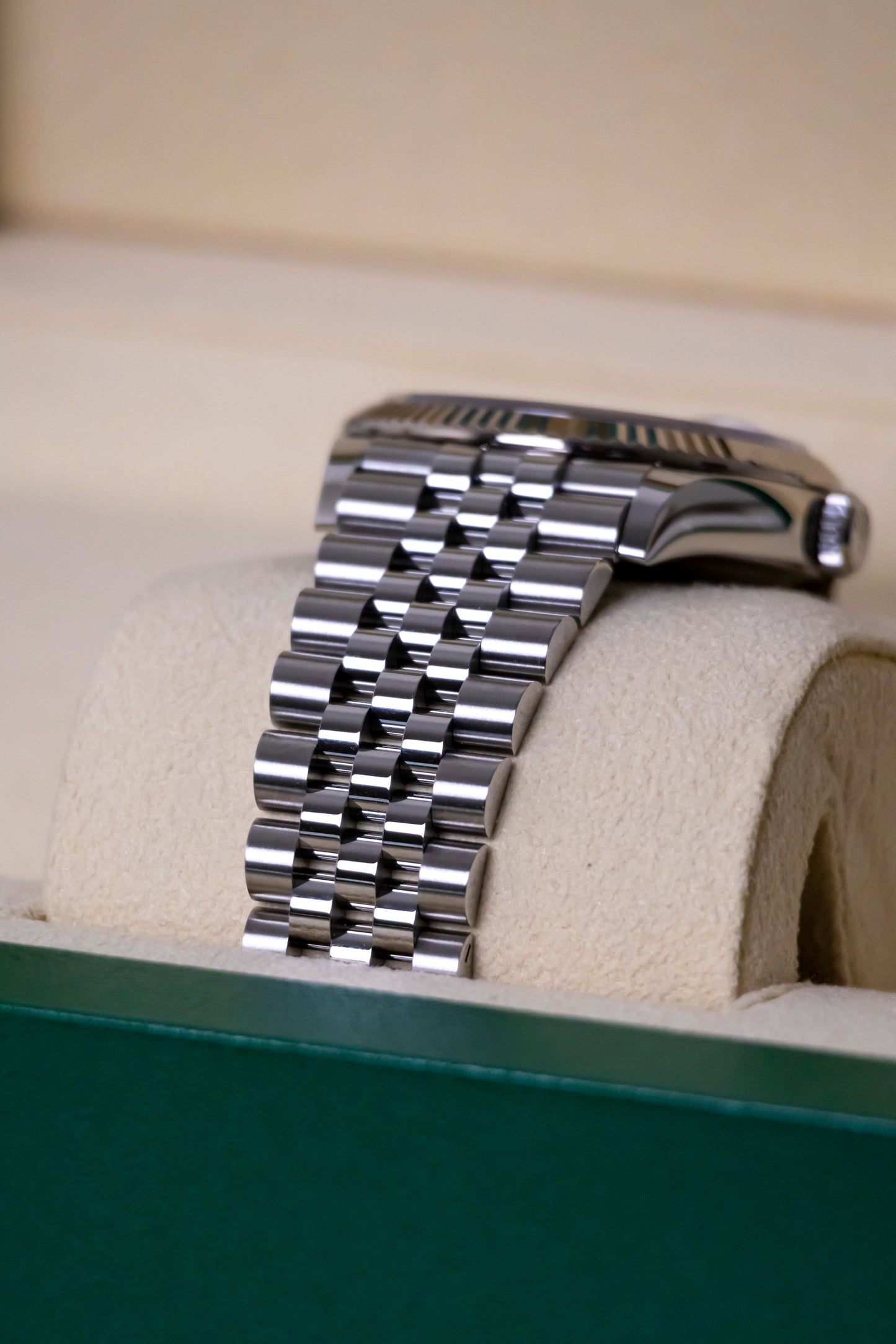 Rolex Datejust 36mm Wimbledon Fluted Jubilee Reference 126234