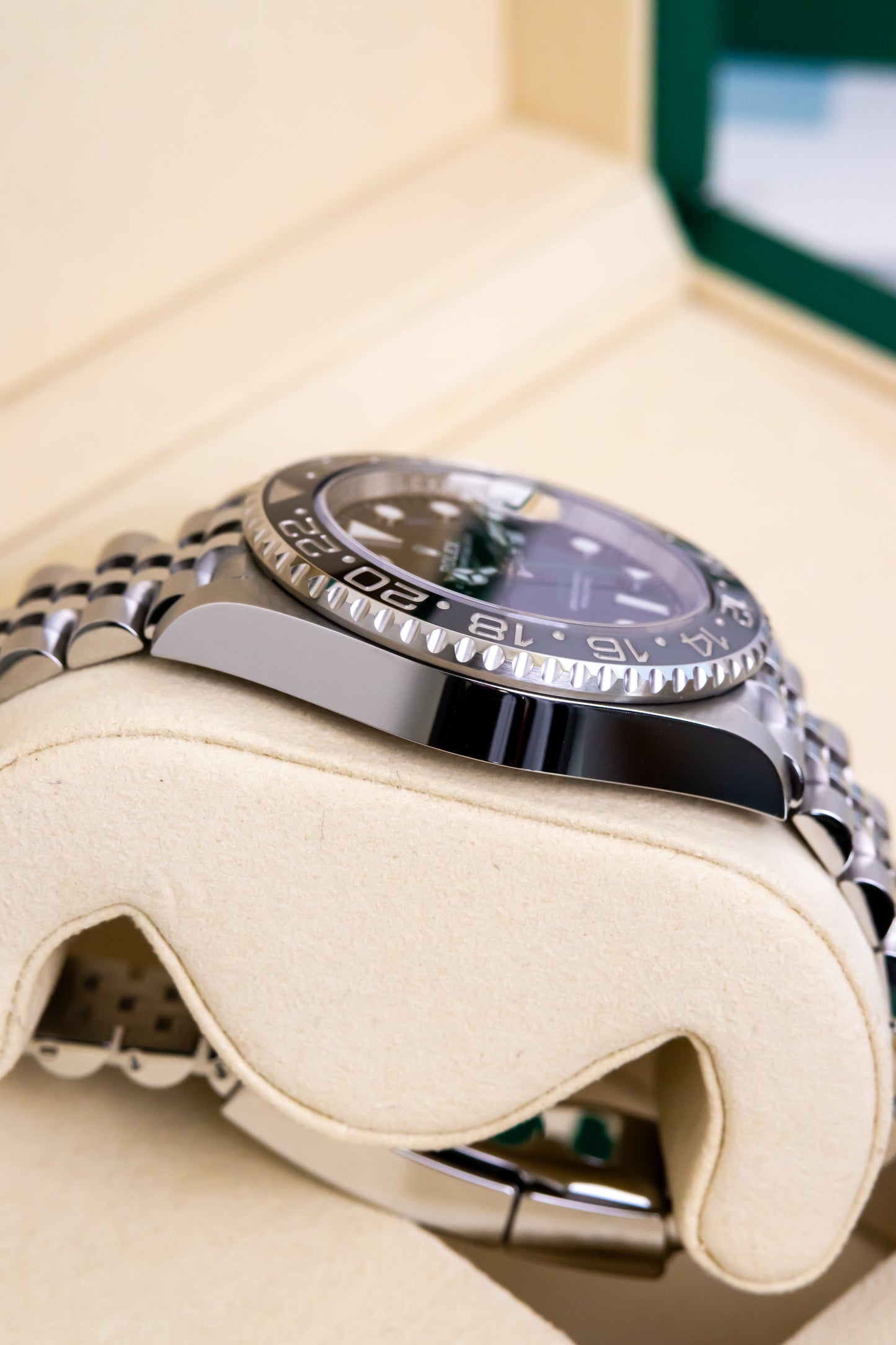 Rolex GMT Master II Bruce Wayne Jubilee Reference 126710GRNR